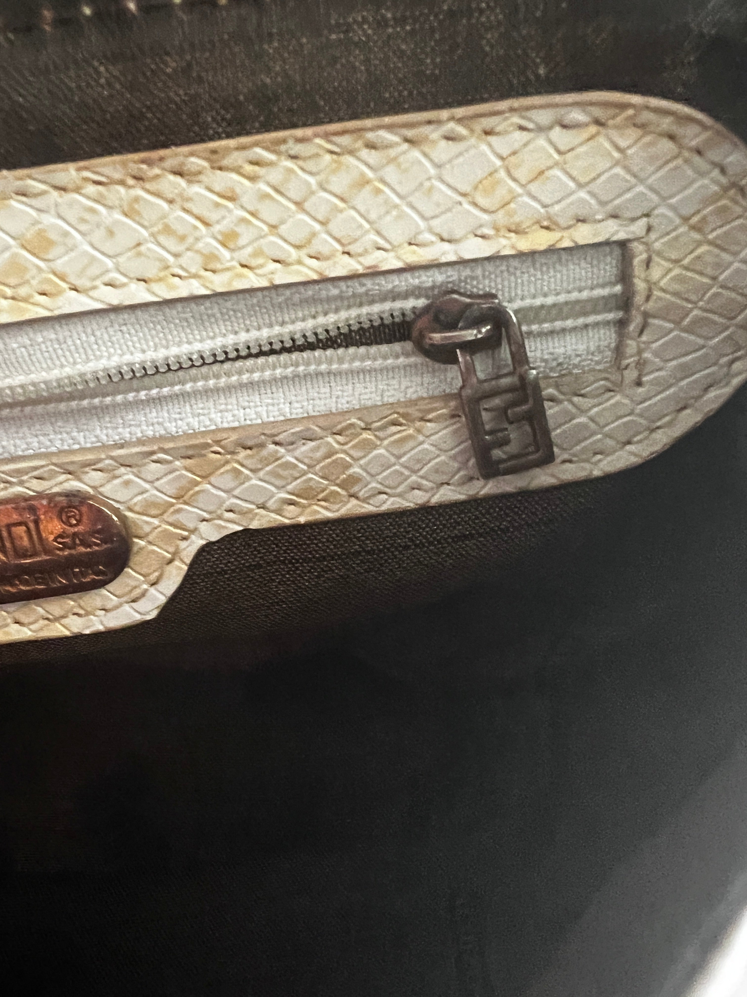 Vintage Fendi Boho Beaded Shoulder Bag for Women | Retro Designer Crossbody Purse | Perfect for Parties, Weddings & Everyday Use