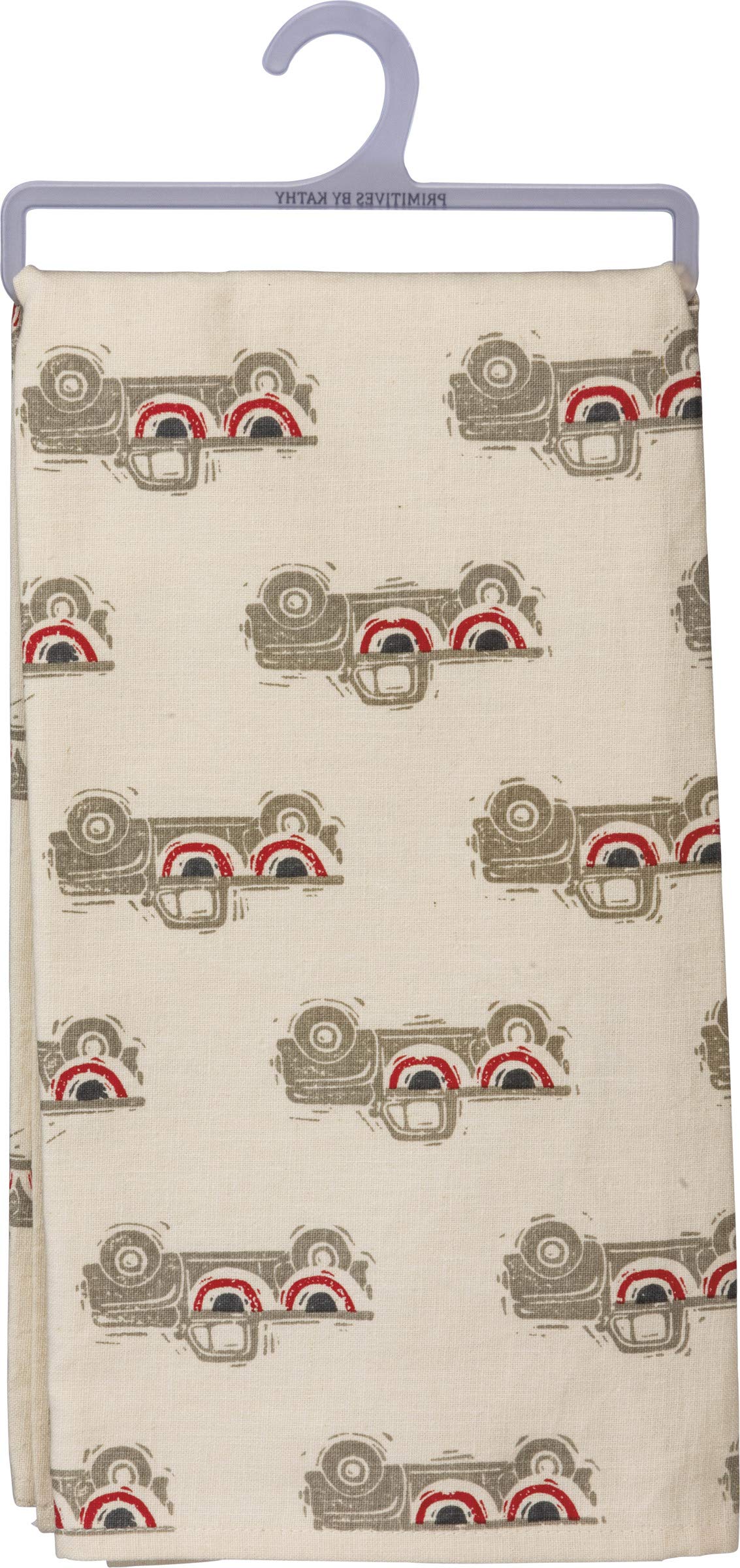 Primitives by Kathy 103958 Patriotic Dish Towel - 20 x 26-Inches Block Art Home Sweet Home - Perfect for Kitchen, Fourth of July Decor & Farmhouse Style Homes