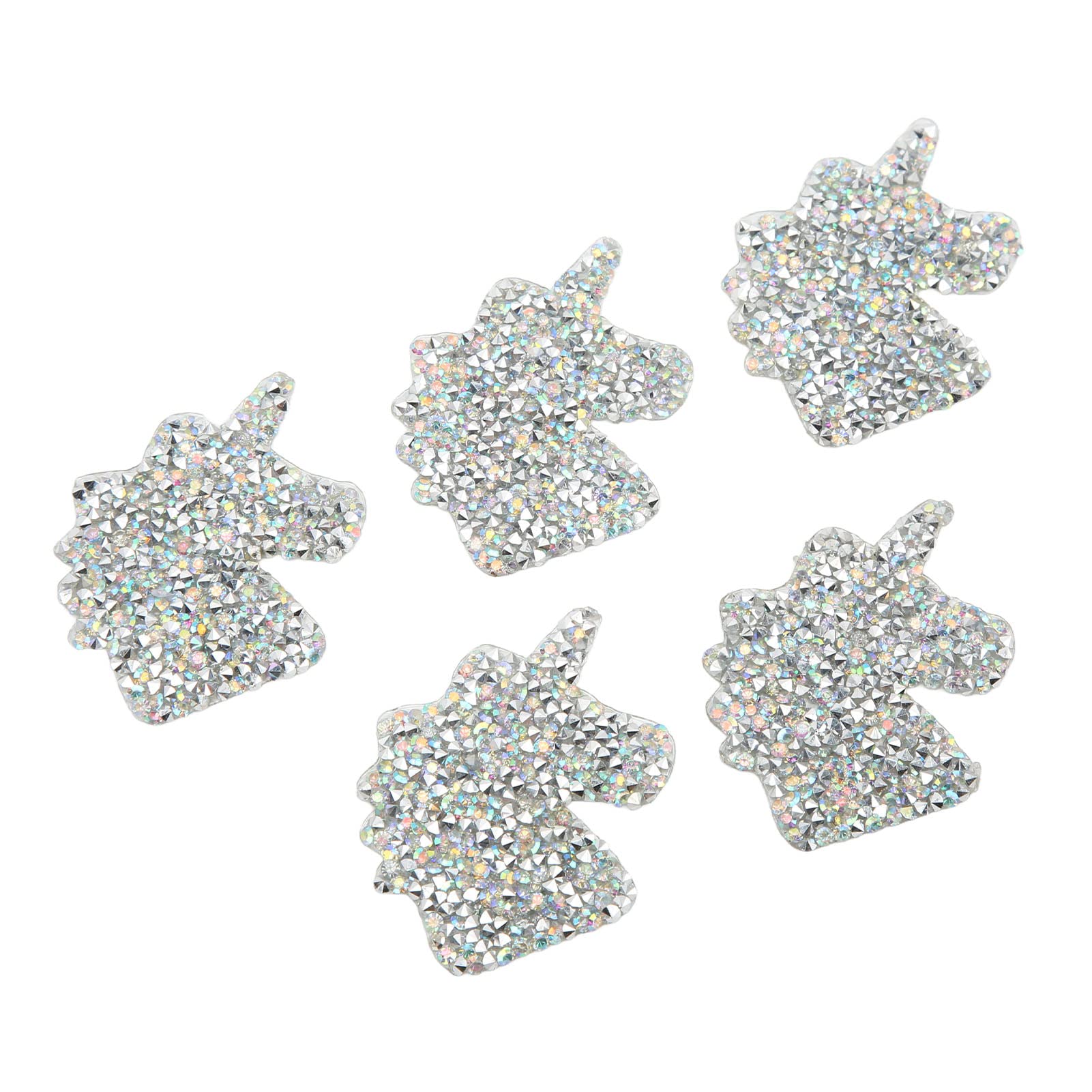 Rhinestone Iron On Patches - Shiny Cute Iron-On Appliques for Hats, Jeans & Dresses | DIY Fashion Embellishments for Clothing, Bags & Accessories