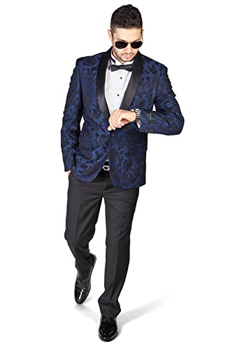 Navy Blue Floral