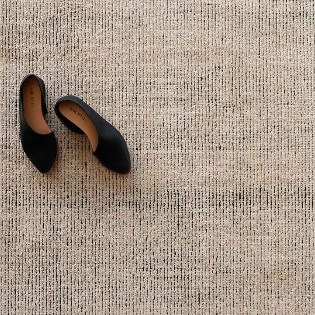Artha Handwoven Striped Area Rug - Soft Bohemian Style Rug for Living Room, Bedroom & Nursery - Perfect for Home Decor & Cozy Spaces