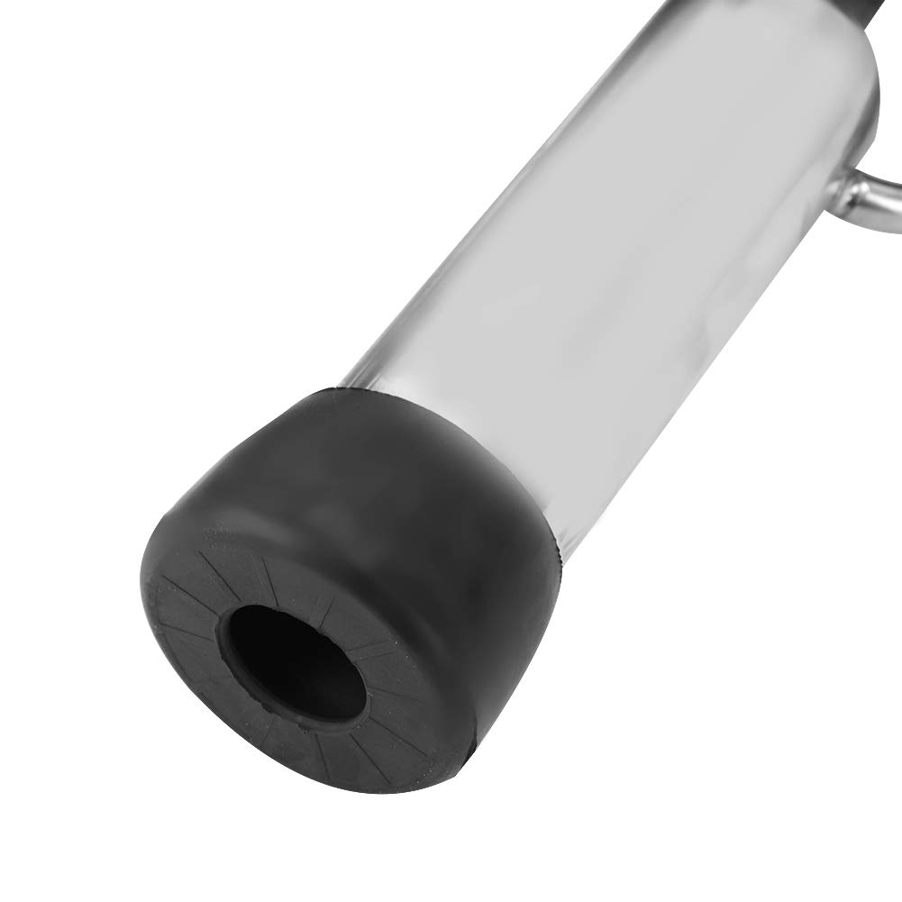 Stainless Steel & Rubber Hanging Milk Cup Set for Cow Milking Machine - Durable Smooth Milking Accessory with Hook - Perfect for Dairy Farms & Homestead Use