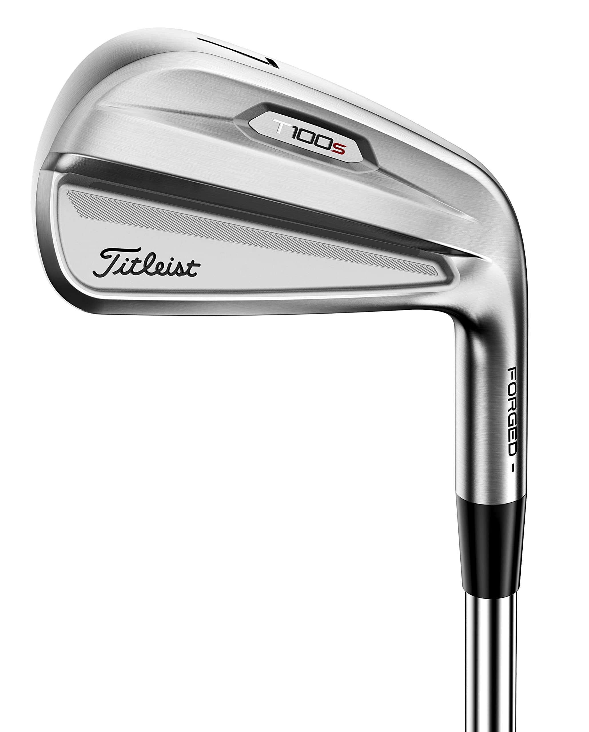 Titleist T100IIS Men's Golf Iron Set - Chrome Finish, 22 Degree Loft - Premium Forged Irons for Precision & Distance | Perfect for Low Handicap Players & Tournament Play