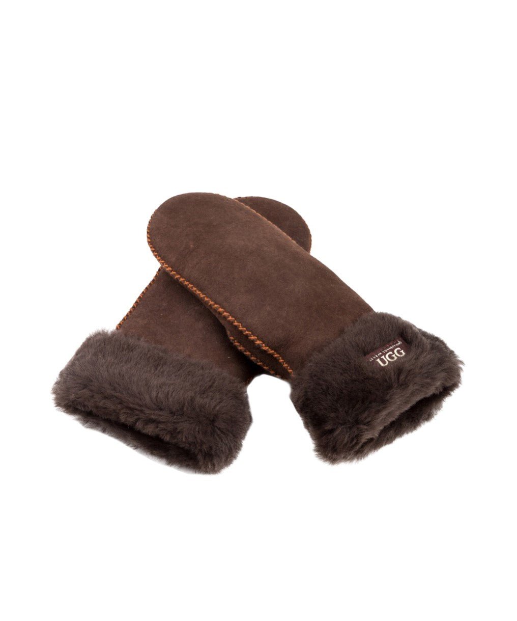 UGG Women's Winter Mitten Gloves - Warm Fleece Lined Waterproof Gloves for Cold Weather - Perfect for Snowboarding, Skiing & Outdoor Activities