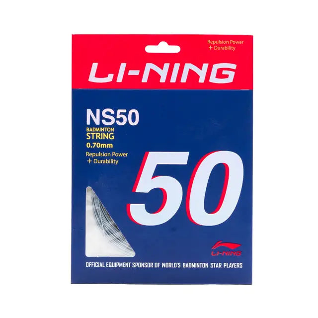 Li Ning NS50 Professional Badminton String - High Performance, Durability & Control for Competitive Play | Perfect for Tournaments & Training Sessions