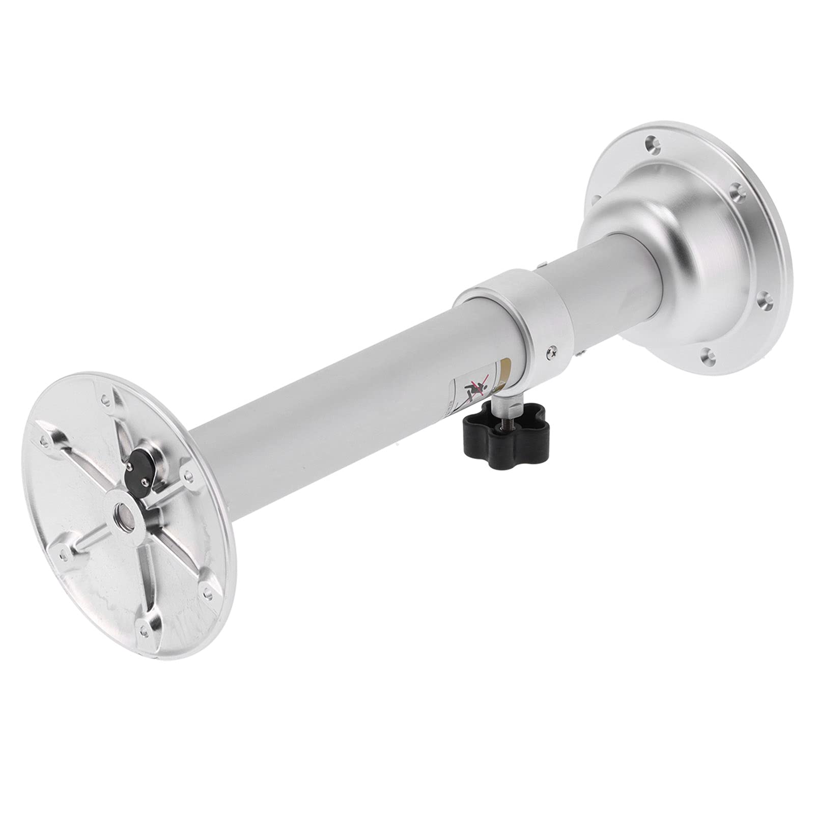 Adjustable Telescoping Pedestal Table Leg 19.3-31.8 Inch - Aluminum Alloy RV Boat Table Leg with Mount Base - Perfect for Yachts, Motorhomes, Campers & Marine Use