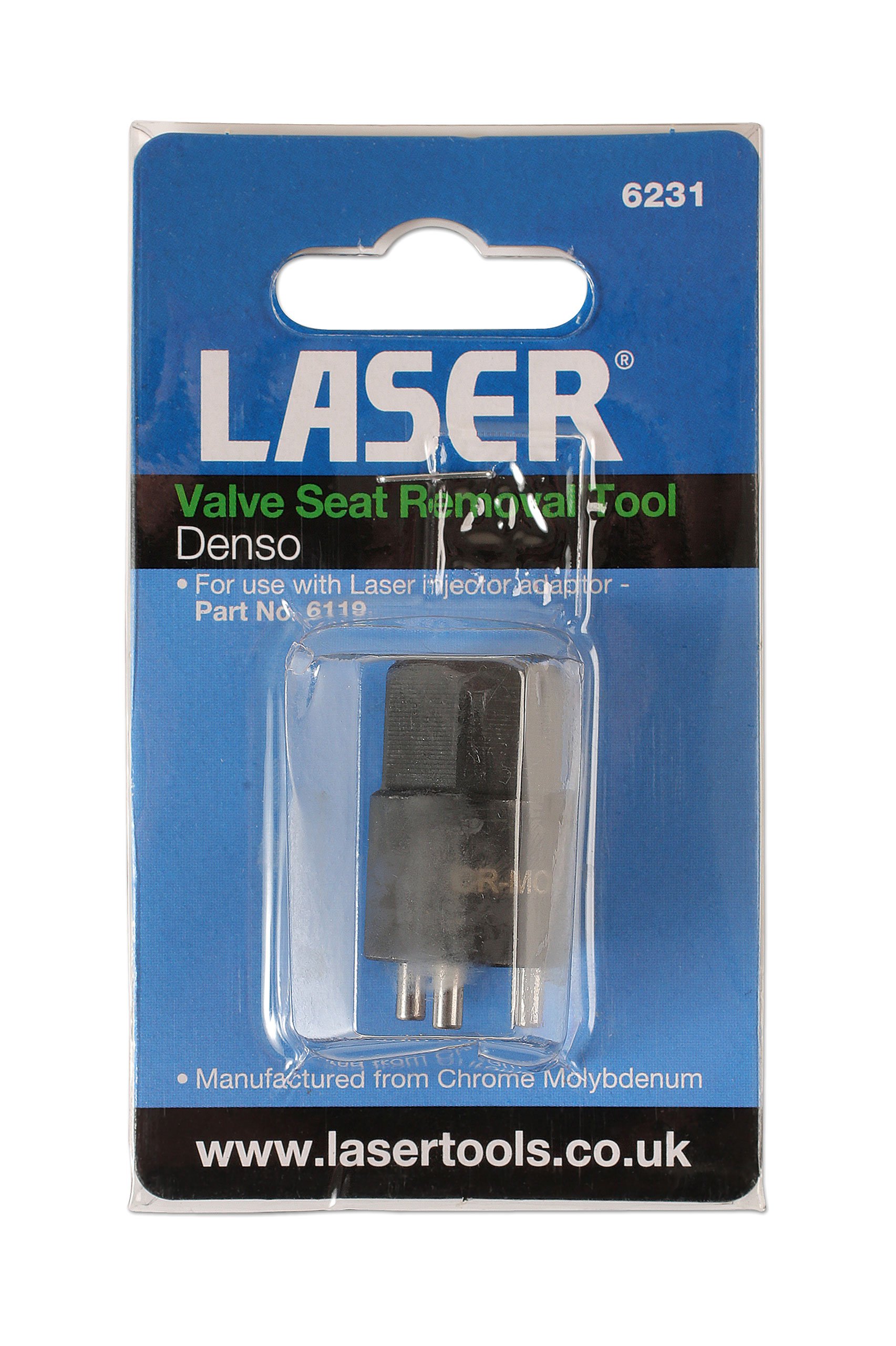 Denso Piezo Laser 6231.0 Fuel Injector Valve Seat Removal Tool - Professional Automotive Repair Kit for Diesel Engine Maintenance & Performance Tuning