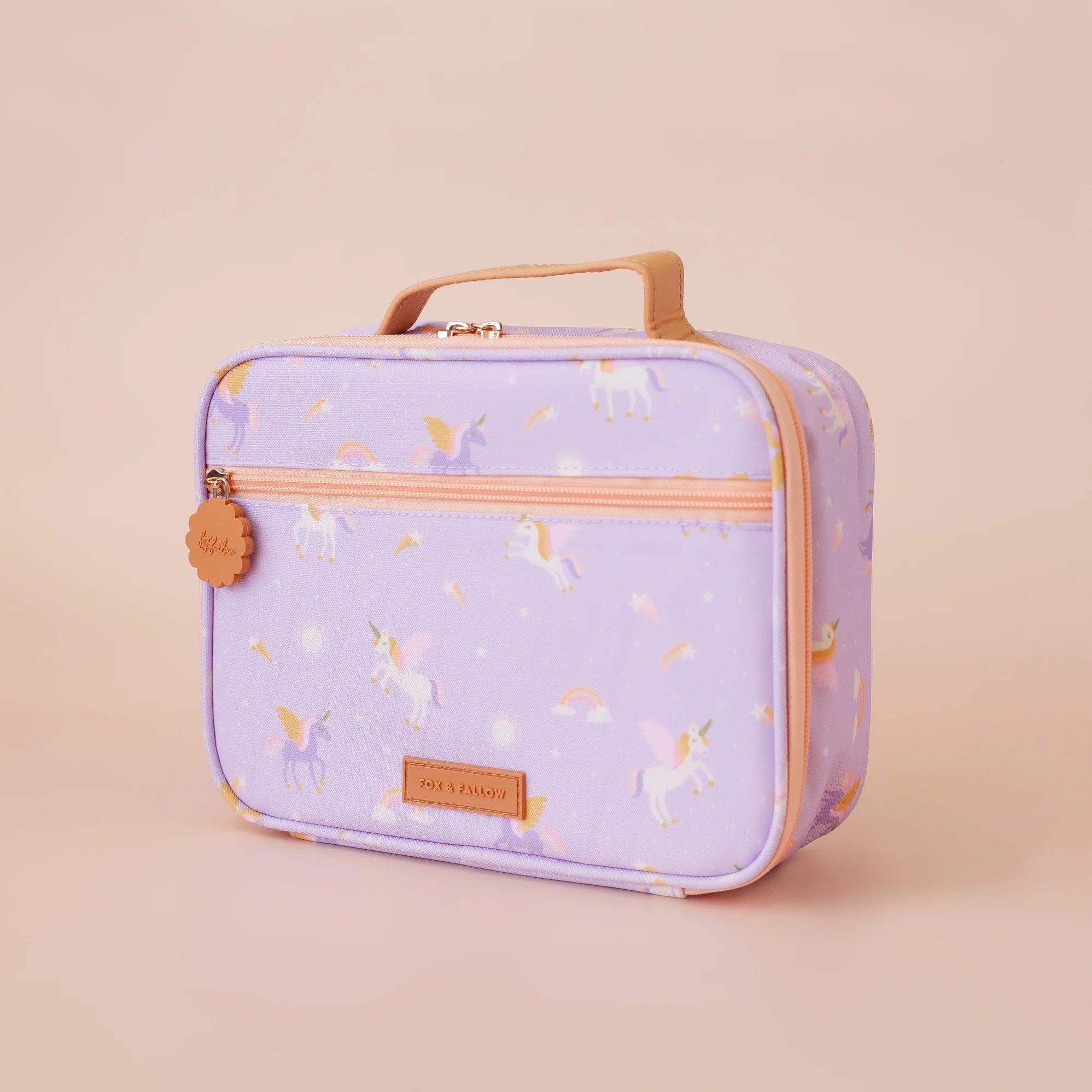 Unicorns Mini Insulated Lunch Bag for Kids - Cute Thermal Food Container for School, Work & Picnics | Leakproof & Lightweight Lunchbox for Girls & Boys