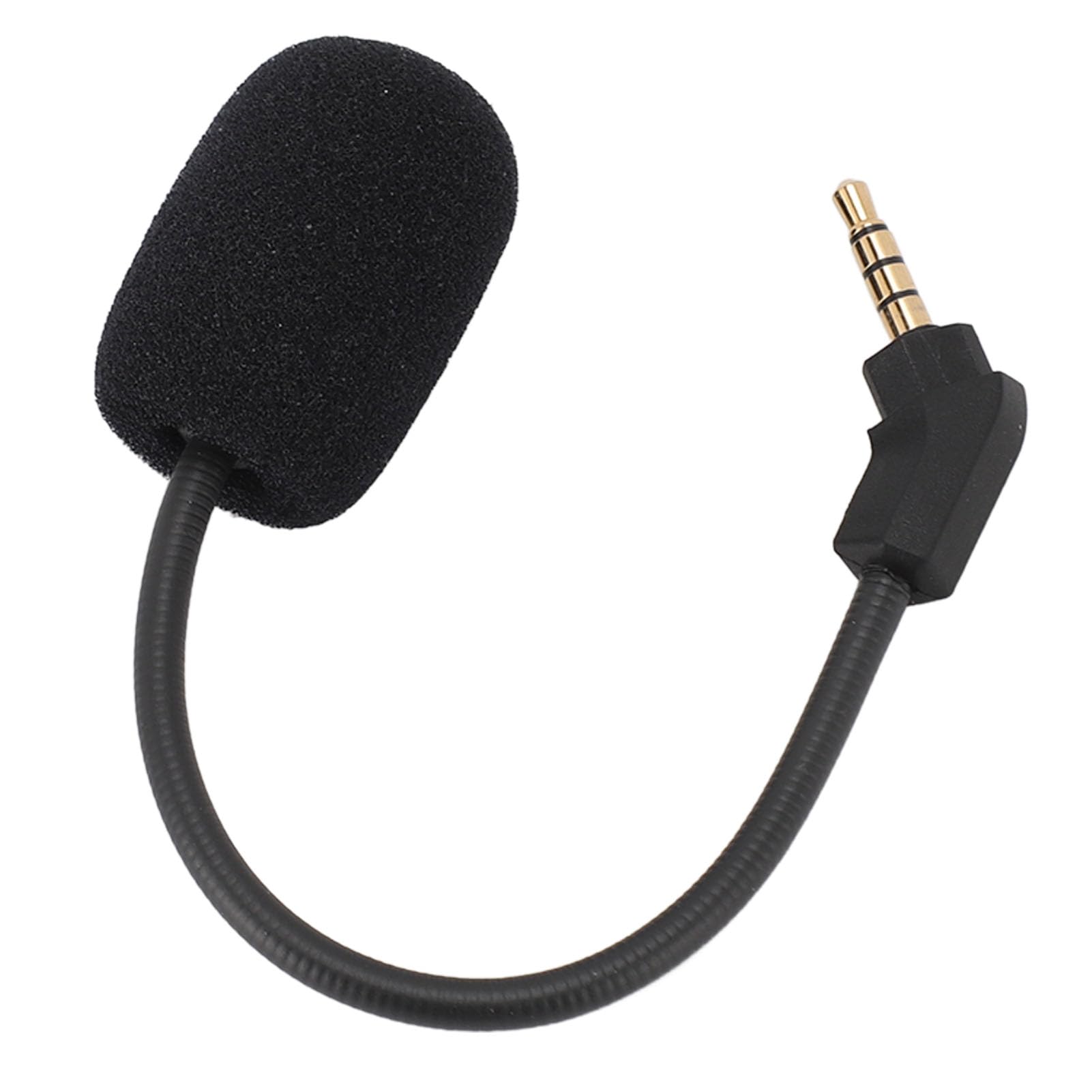 Professional Gaming Microphone with Noise Cancelling - Detachable 3.5mm Headset Mic Replacement for HyperX Cloud Revolver - Perfect for Streaming, Esports & Online Gaming