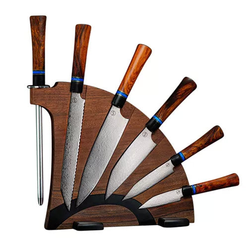 Kultro Gourmet Chef Knife - Premium Ironwood Walnut Handle - Perfect for Professional Chefs & Home Cooking Enthusiasts