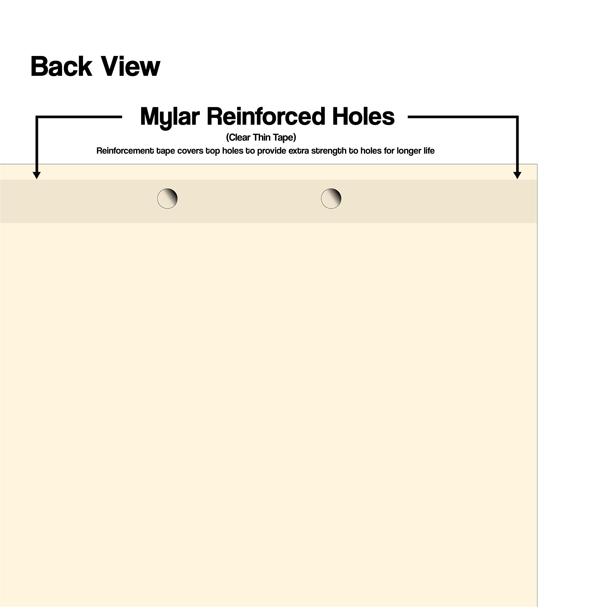 200 Sets of 4 Popular Medical Chart Dividers with Bottom Tabs - 8.5