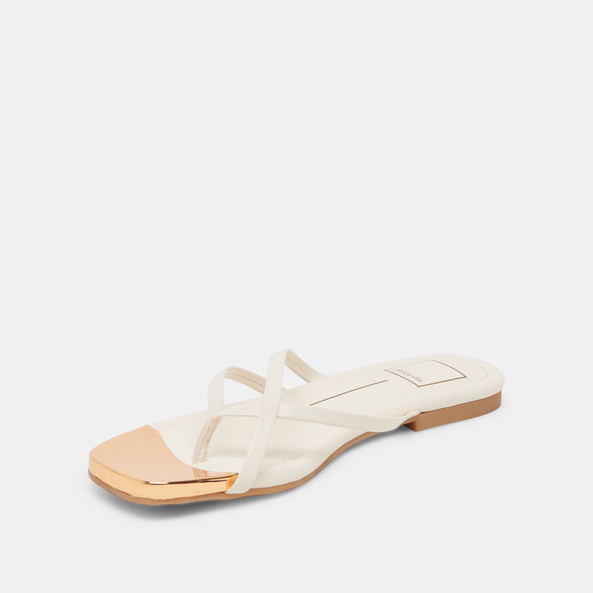 Laguna Leather Sandals for Women - Comfortable Off-White Summer Beach Sandals | Perfect for Vacation, Poolside & Casual Outings