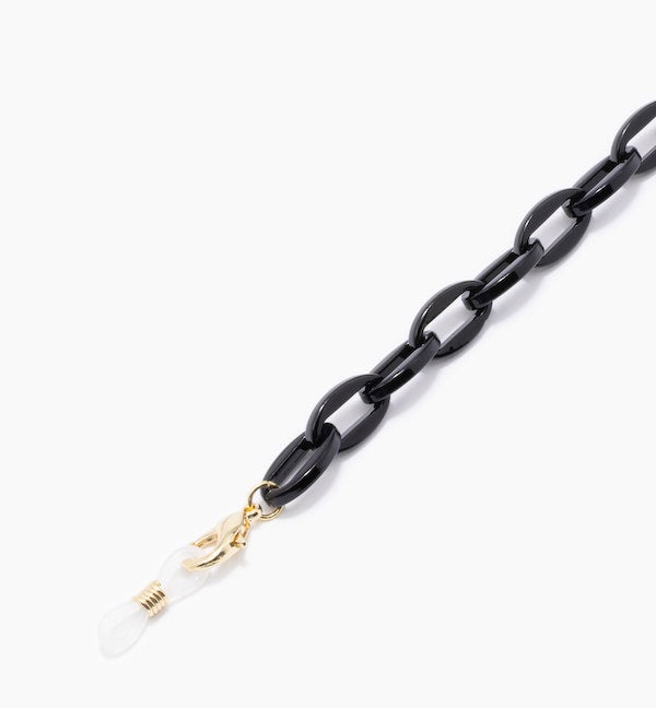 Stylish Small Link Acetate Eyewear Chain - Glasses Holder for Women & Men - Fashionable Reading Glasses Accessory for Work, Travel & Daily Use