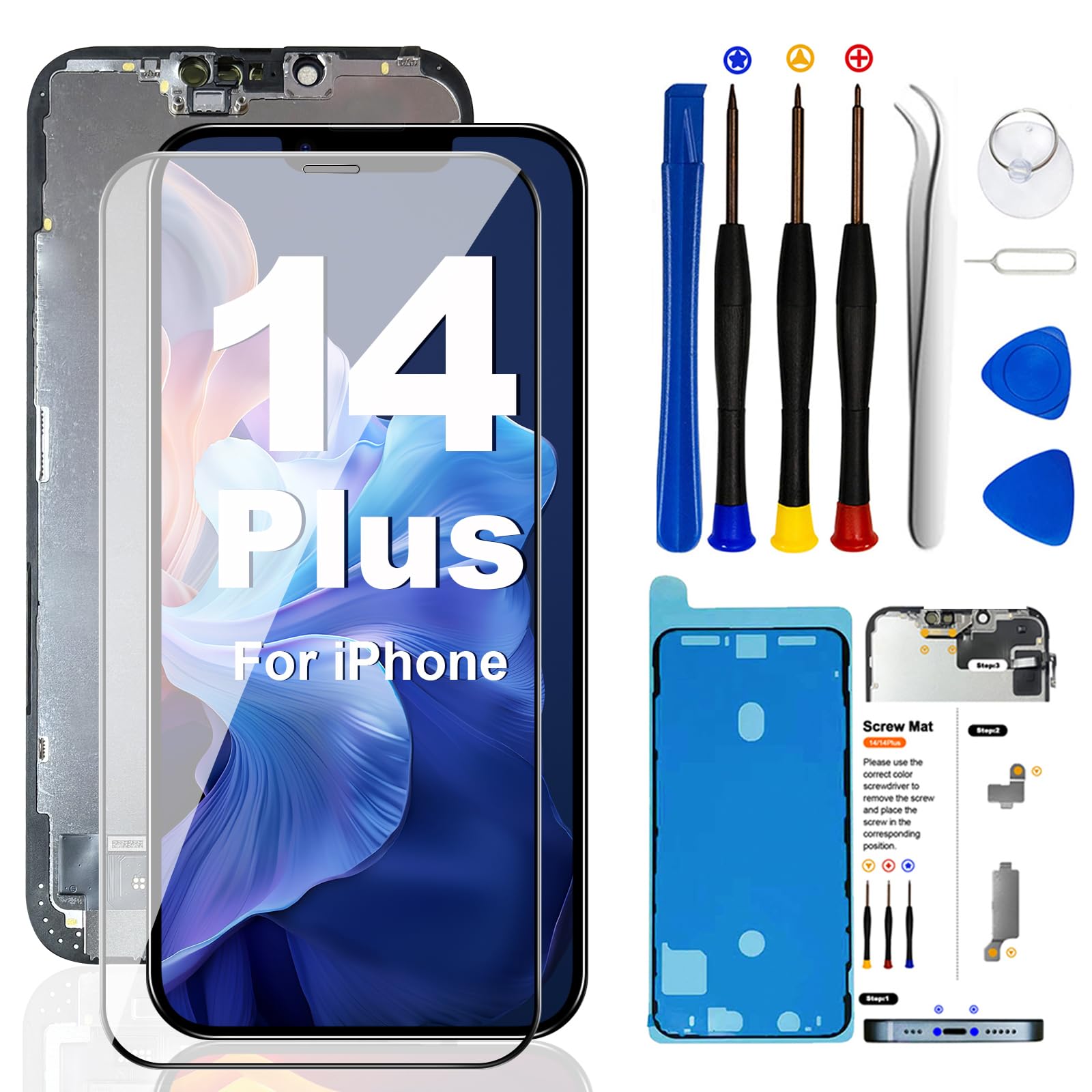 iPhone 14 Plus Screen Replacement Kit - 6.7