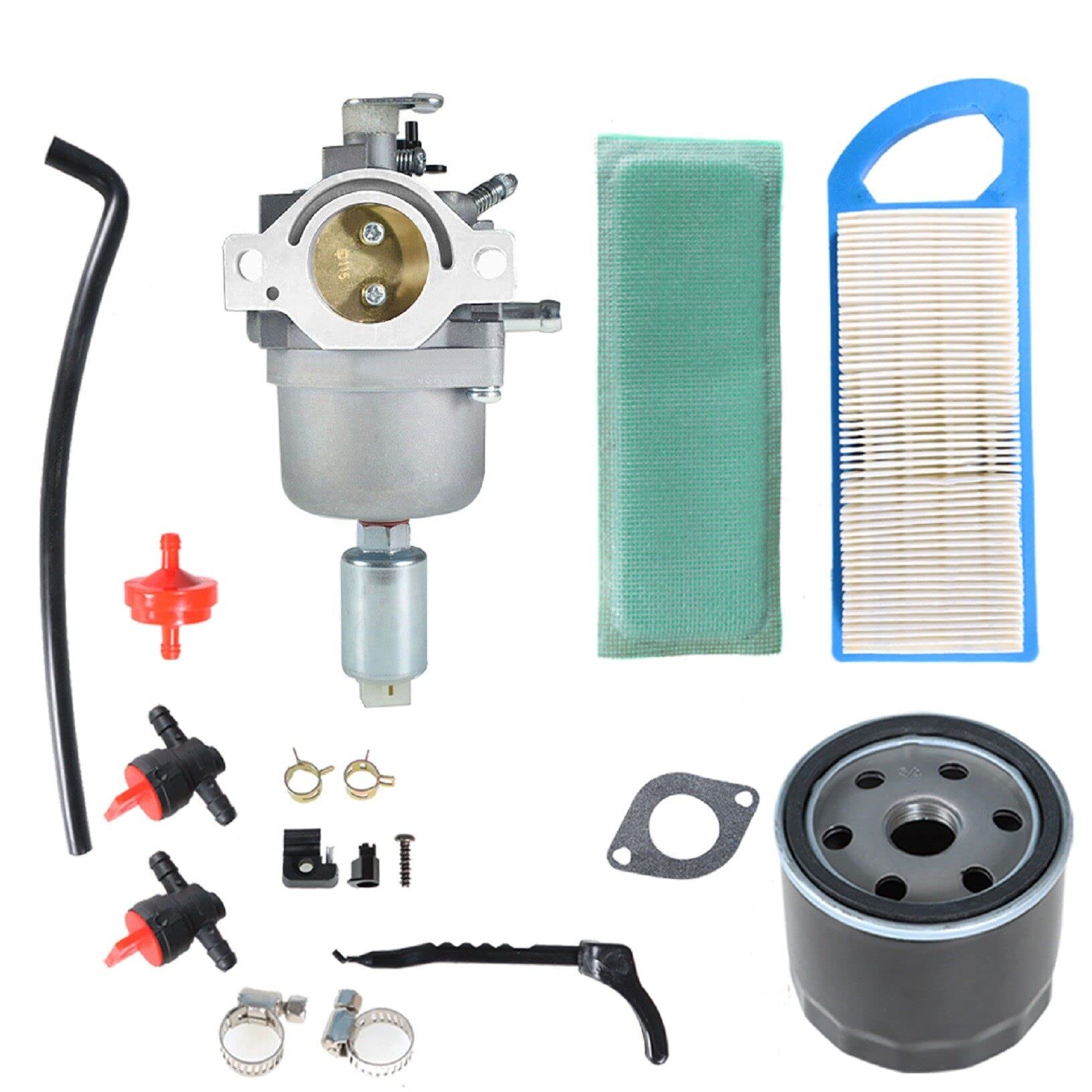 Replacement Carburetor for 14-18HP Lawn Mower - Compatible with 591731, 594593, 697190, 791858, 796109, 287707, 287776, 287777, 310707, 310777, 28N707 Models - Perfect for Briggs & Stratton Engines & Outdoor Power Equipment Maintenance