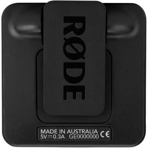 RODE Wireless GO II TX Transmitter & Recorder - 2.4GHz Wireless Mic System for YouTube, Vlogging, Filmmaking (Black) - Perfect for Interviews, Live Streaming & Content Creation