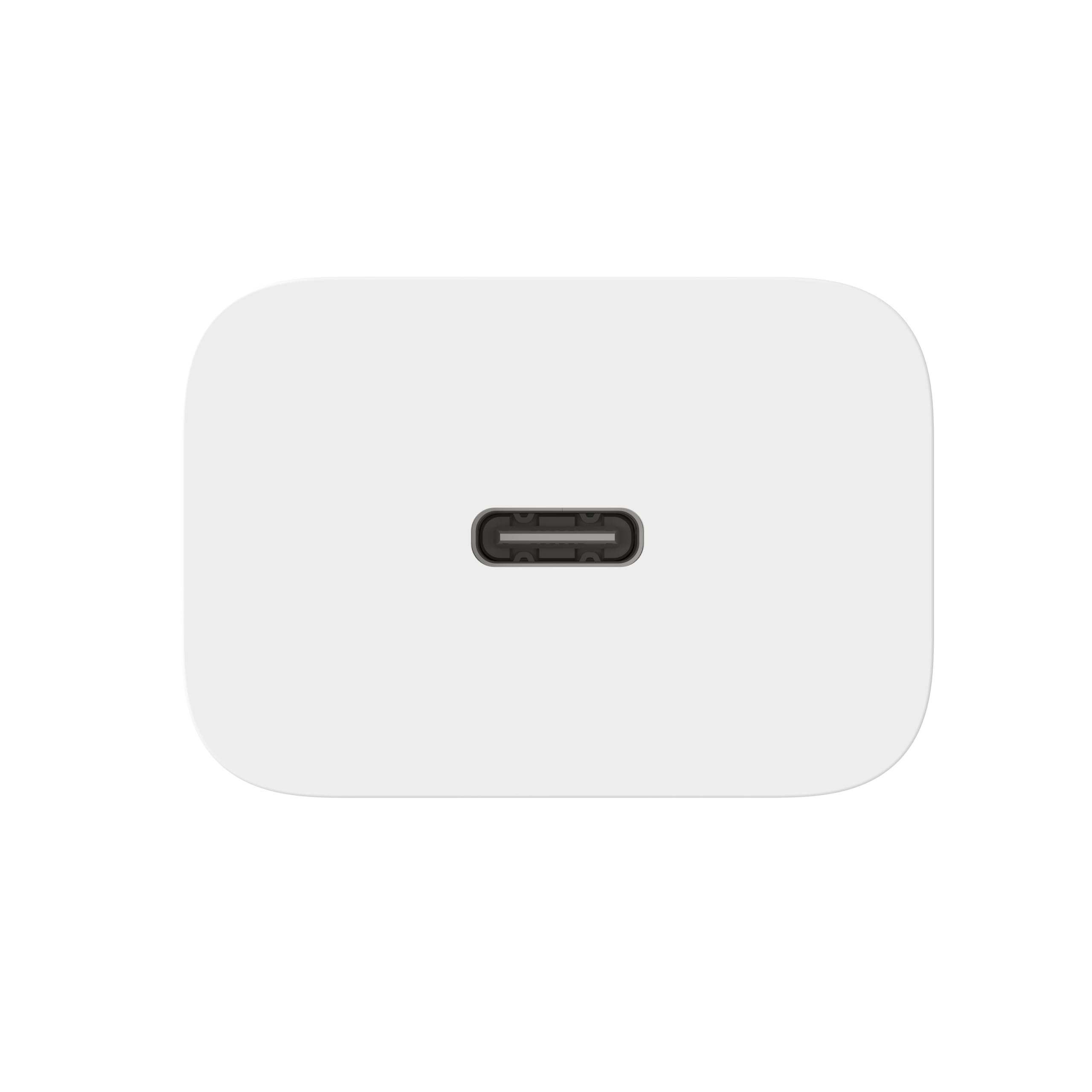 Belkin 20W USB-C Fast Wall Charger - Compatible with iPhone 16/15/14/13 Series, Samsung Galaxy S25/S24, Google Pixel 9, iPad & AirPods - Compact White Charging Block for Home, Office & Travel