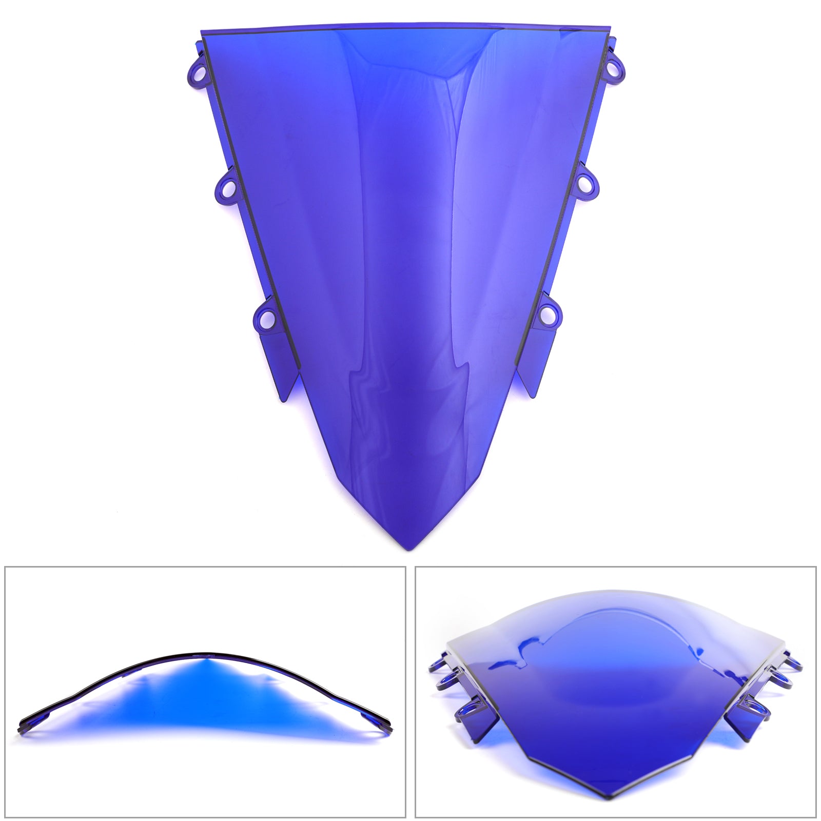 1 Piece Motorcycle ABS Windscreen Windshield for Honda CBR500R (2016-2018) - Universal Fit, Durable Protection for Enhanced Riding Comfort & Style | Perfect for Highway Cruising & Daily Commutes