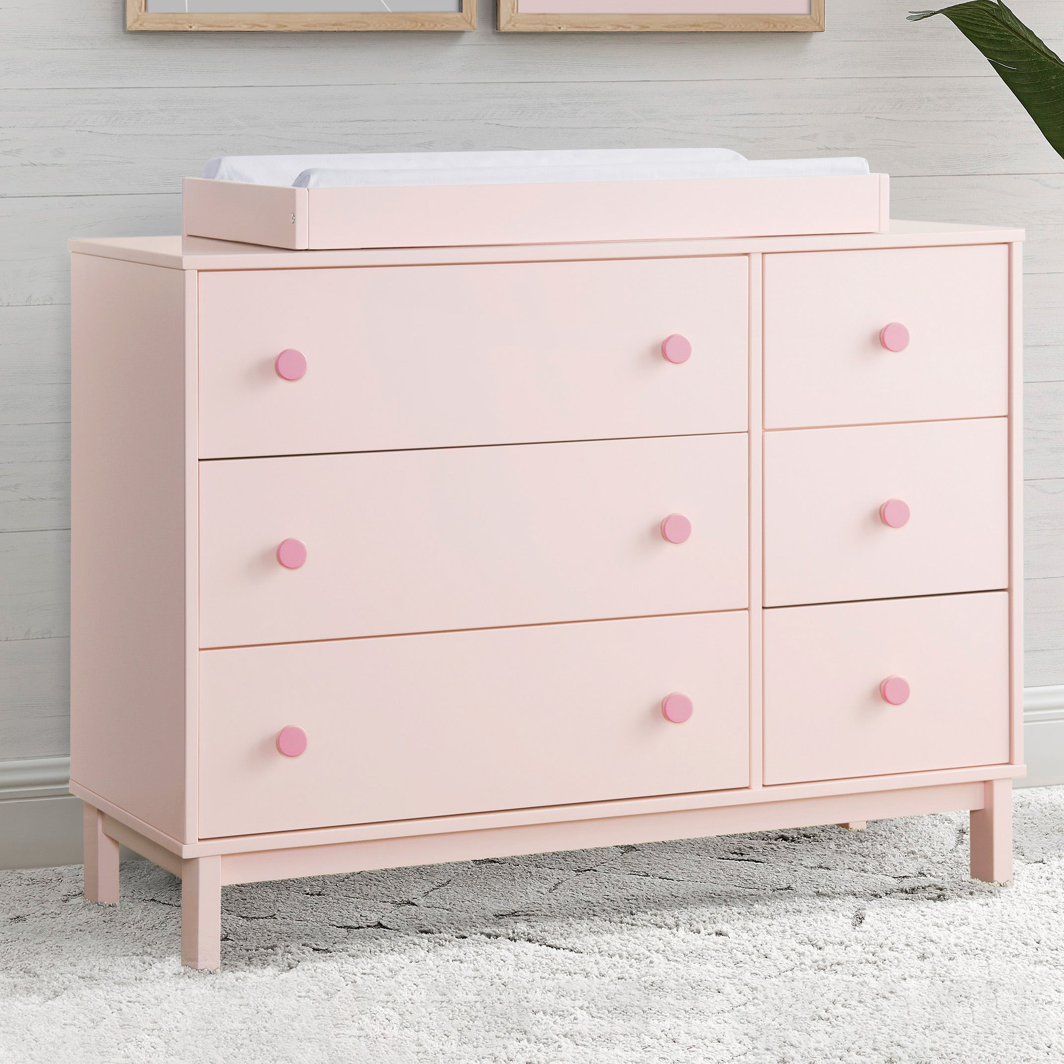 Blush Pink with Dark Pink (1480)