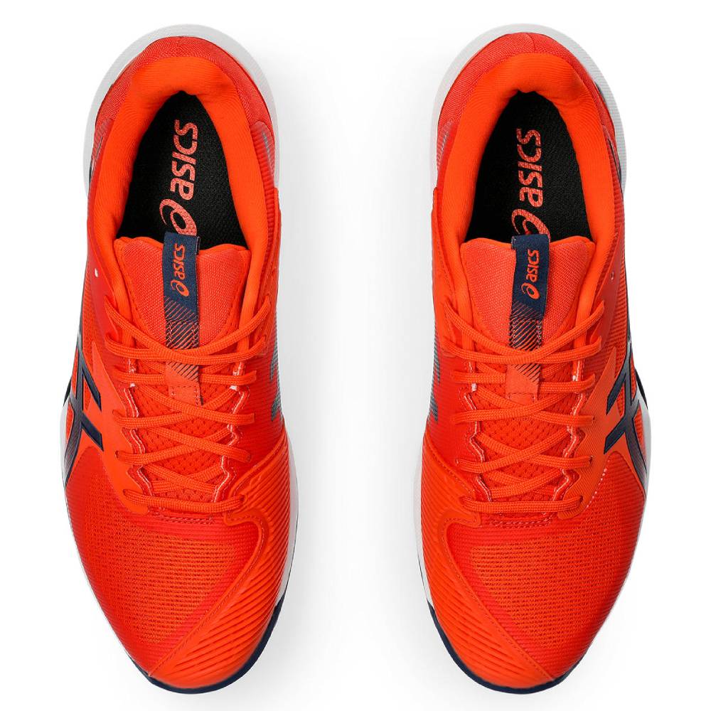 ASICS Solution Speed FF 3 Men's Tennis Shoes - Lightweight Performance Court Shoes for Competitive Play (Orange/Blue) | Ideal for Hard Court Matches & Training Sessions