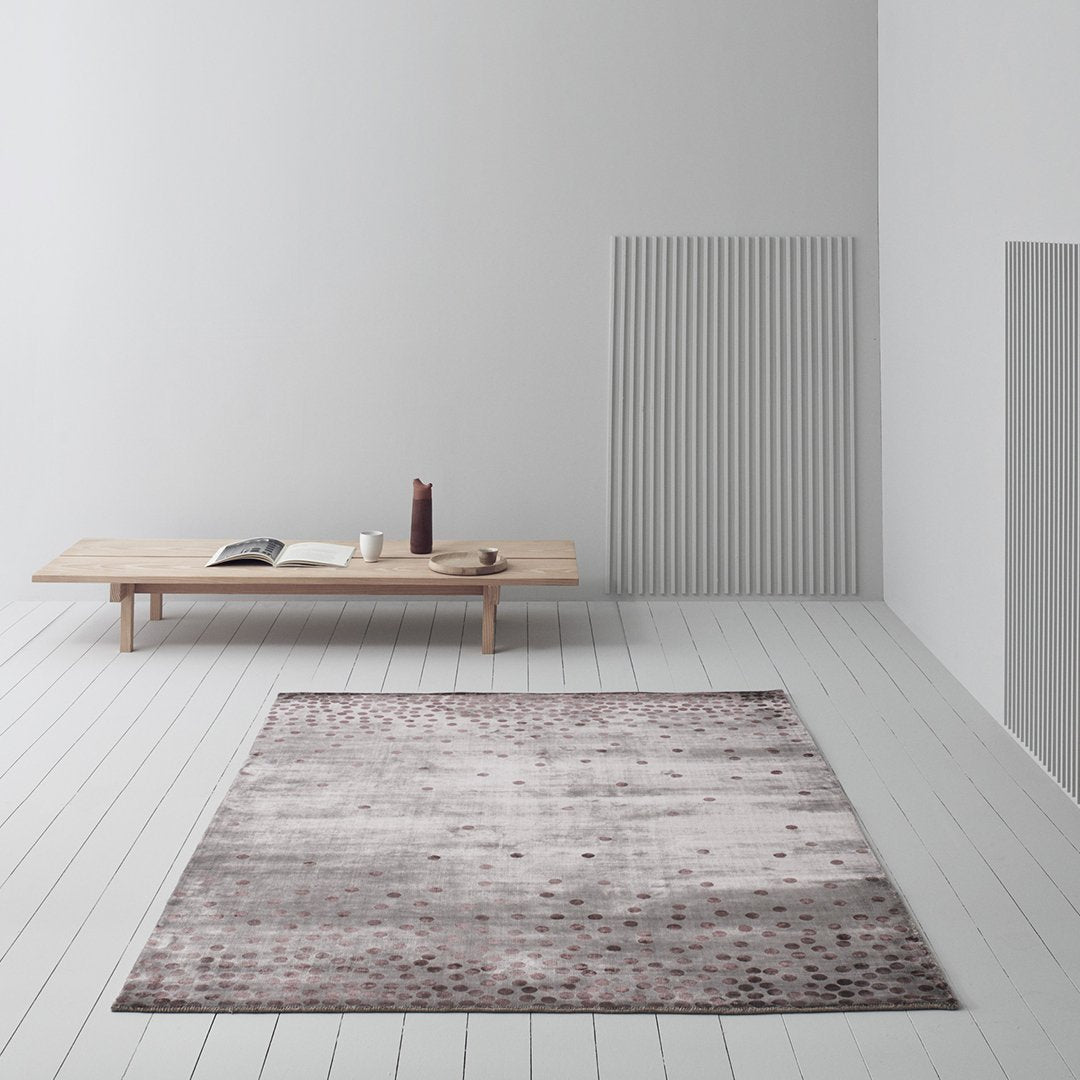 Linie Design Dotto Rug - Modern Geometric Area Rug for Living Room, Bedroom & Office - Soft & Durable Home Decor