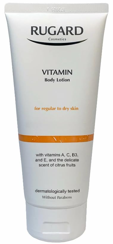 Vitamin Body Lotion - 200ml Moisturizing Cream for Dry Skin | Hydrating & Nourishing Care | Perfect for Daily Use & After Shower