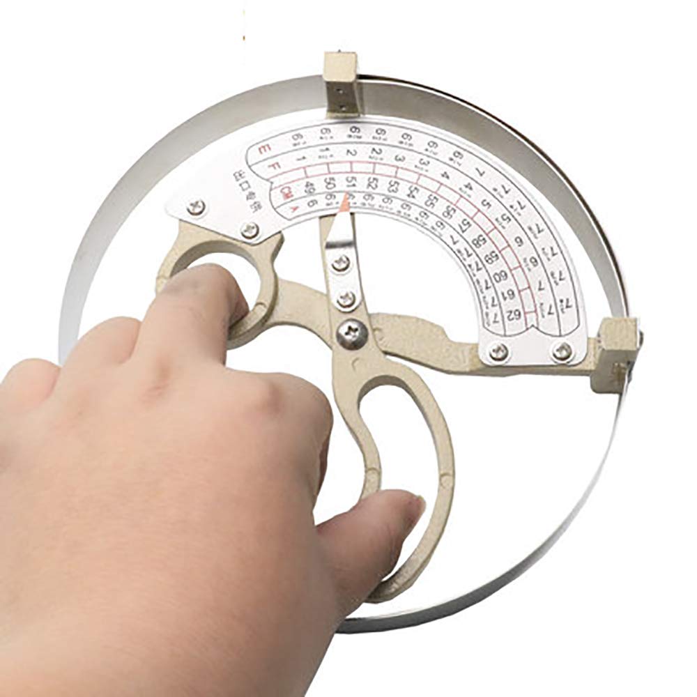 Professional Hat Ruler Inner Cap Measurement Tool (49-62cm) - Accurate Sizing for Baseball Caps, Beanies & Hats - Perfect for Hat Makers, Tailors & Fashion Designers