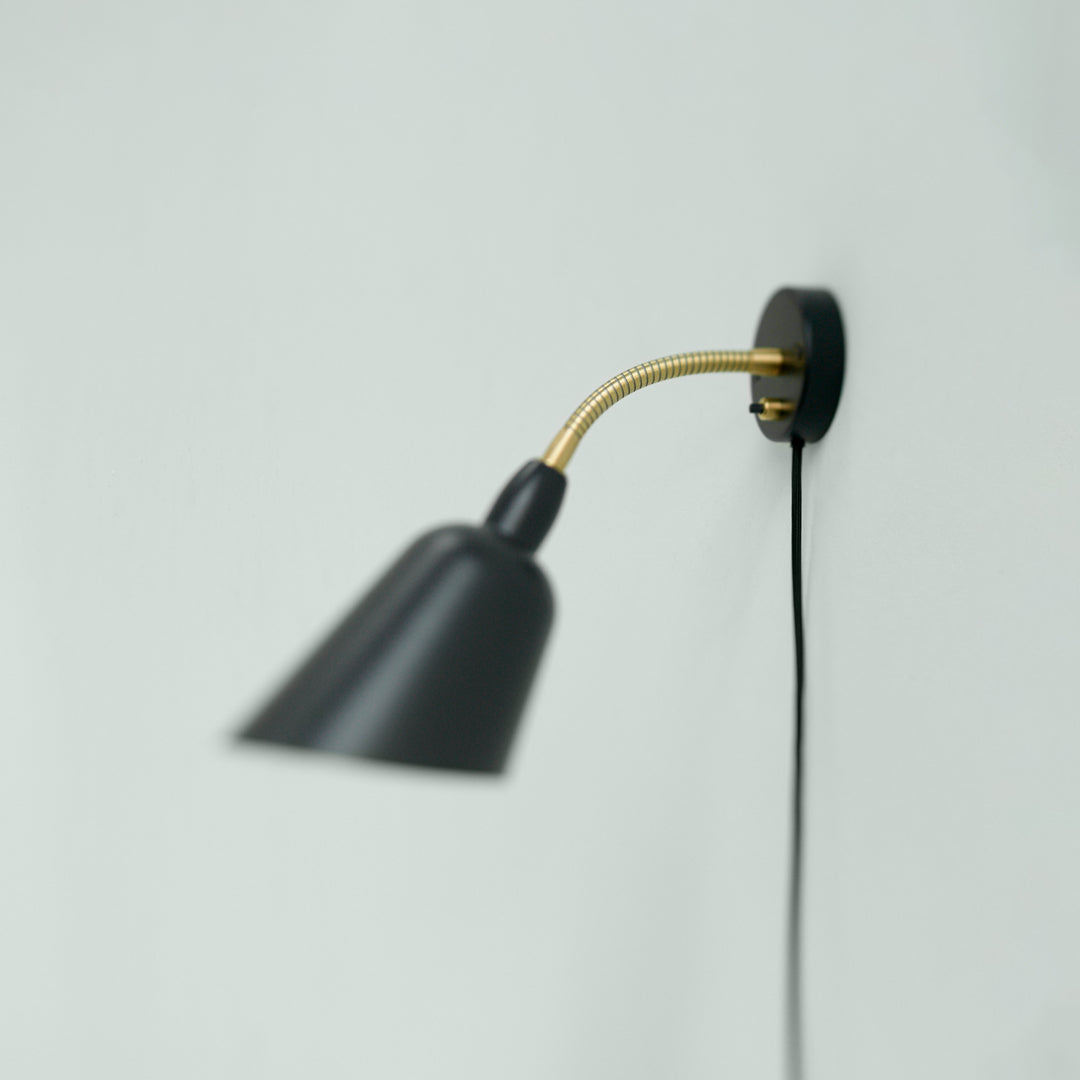Bellevue AJ9 Modern Wall Lamp - Sleek LED Sconce for Bedroom, Living Room & Hallway Lighting - Energy Efficient Indoor/Outdoor Wall Light Fixture