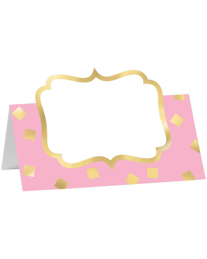 1st Birthday Girl Decorating Kit - Pack of 12 Party Supplies for Baby's First Birthday Celebration, Baby Shower & Milestone Decorations