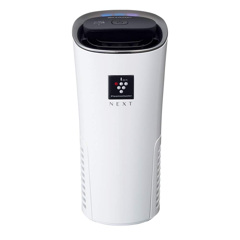 Sharp IG-MX15-W Plasmacluster Ion Generator - 50,000 Ions High Concentration, Air Purifier for Pollen, Viruses & Odor Elimination, Compact Cup Design - Perfect for Cars, Offices & Home Use