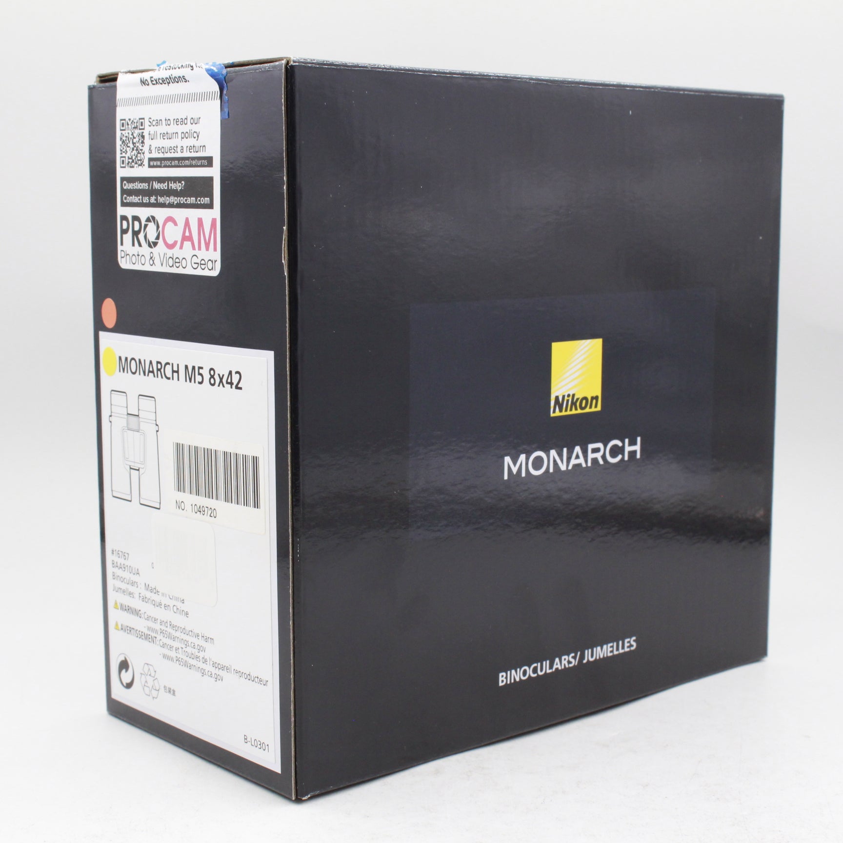 OPEN BOX EXCELLENT Nikon 8x42 Monarch M5 Binoculars - Premium HD Optics for Bird Watching, Hunting & Outdoor Adventures