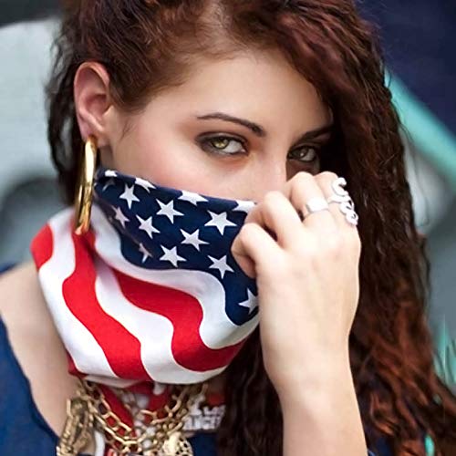 50 Pack Western Style Bandanas for Men & Women - Bulk Cowboy Bandanas for Rodeo, Horse Riding, Outdoor Adventures & Festivals