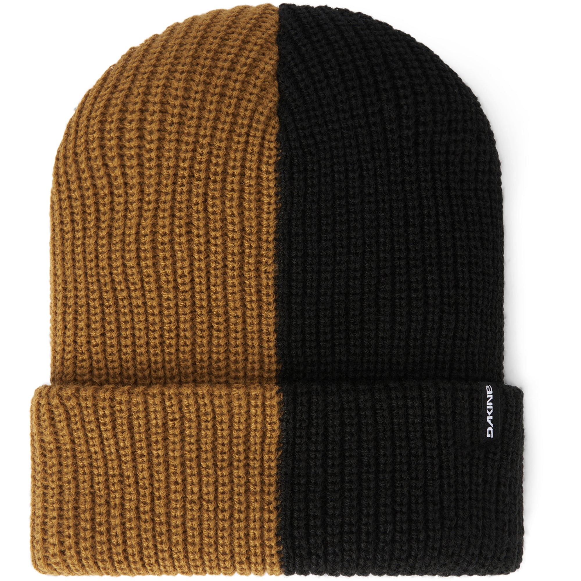 Avery Beanie Black Rubber - Cozy Winter Hat for Men & Women - Perfect for Skiing, Snowboarding & Outdoor Activities
