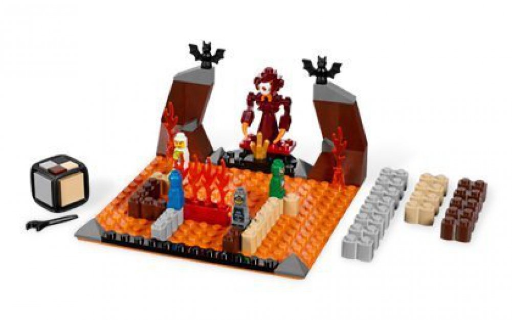 LEGO Games Magma Monster 3847 Building Blocks Set - Creative Construction Toy for Kids & Adults - Perfect for Family Game Night & STEM Learning Activities