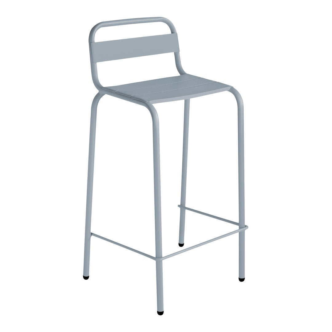 Modern Barceloneta Bar Stool - Adjustable Height Counter Stool with Backrest, PU Leather Seat - Perfect for Kitchen Island, Breakfast Nook & Home Bar Decor