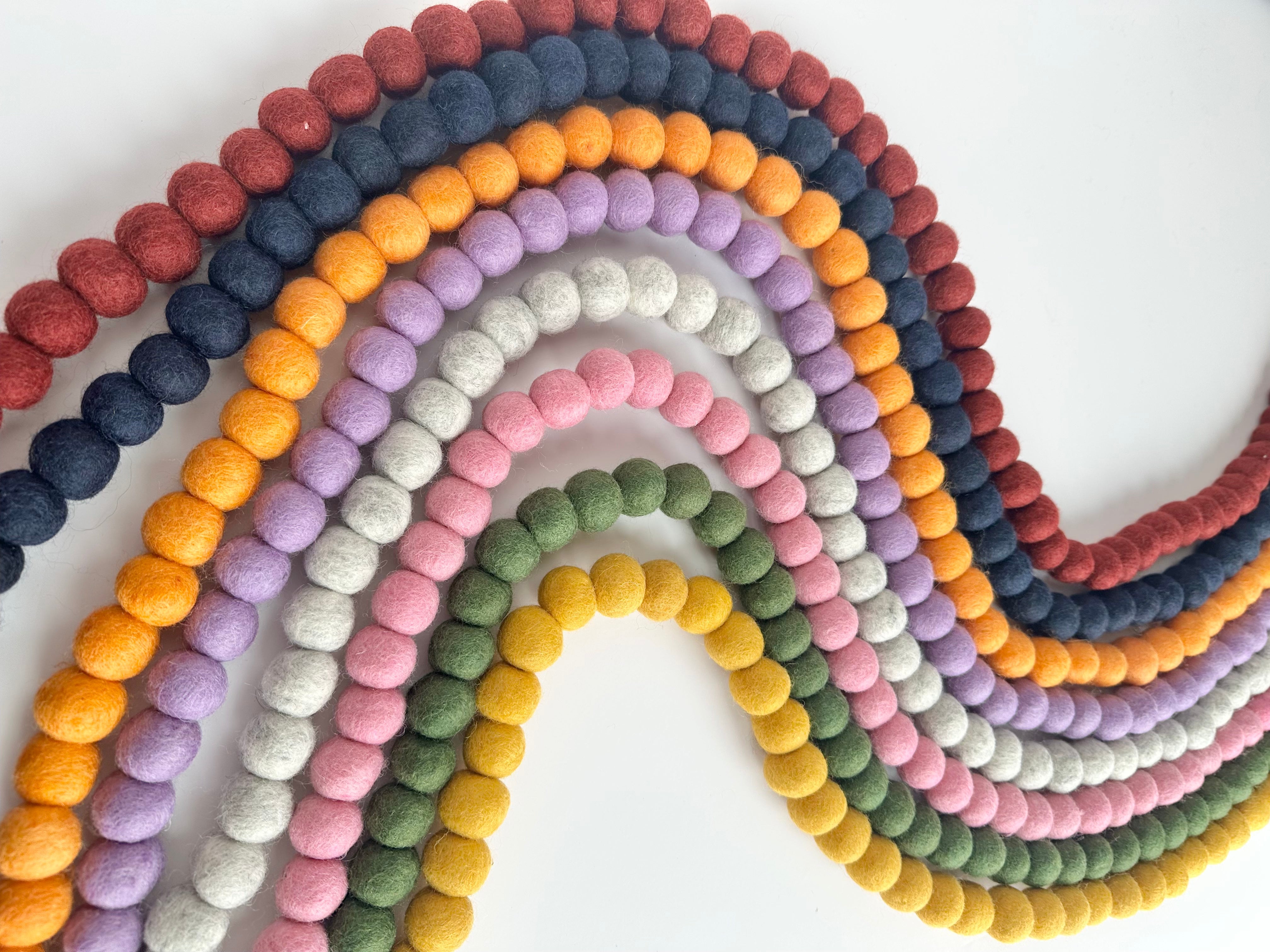 Single Color Garland - 68 Stylish Options for Home Decor, Parties & Wedding Decorations