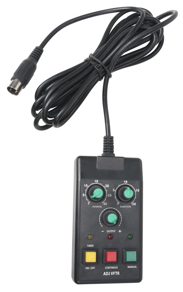 ADJ Products VF1600 1500-Watt Professional Fog Machine with Remote Control - Perfect for Halloween Parties, Stage Performances, and DJ Events
