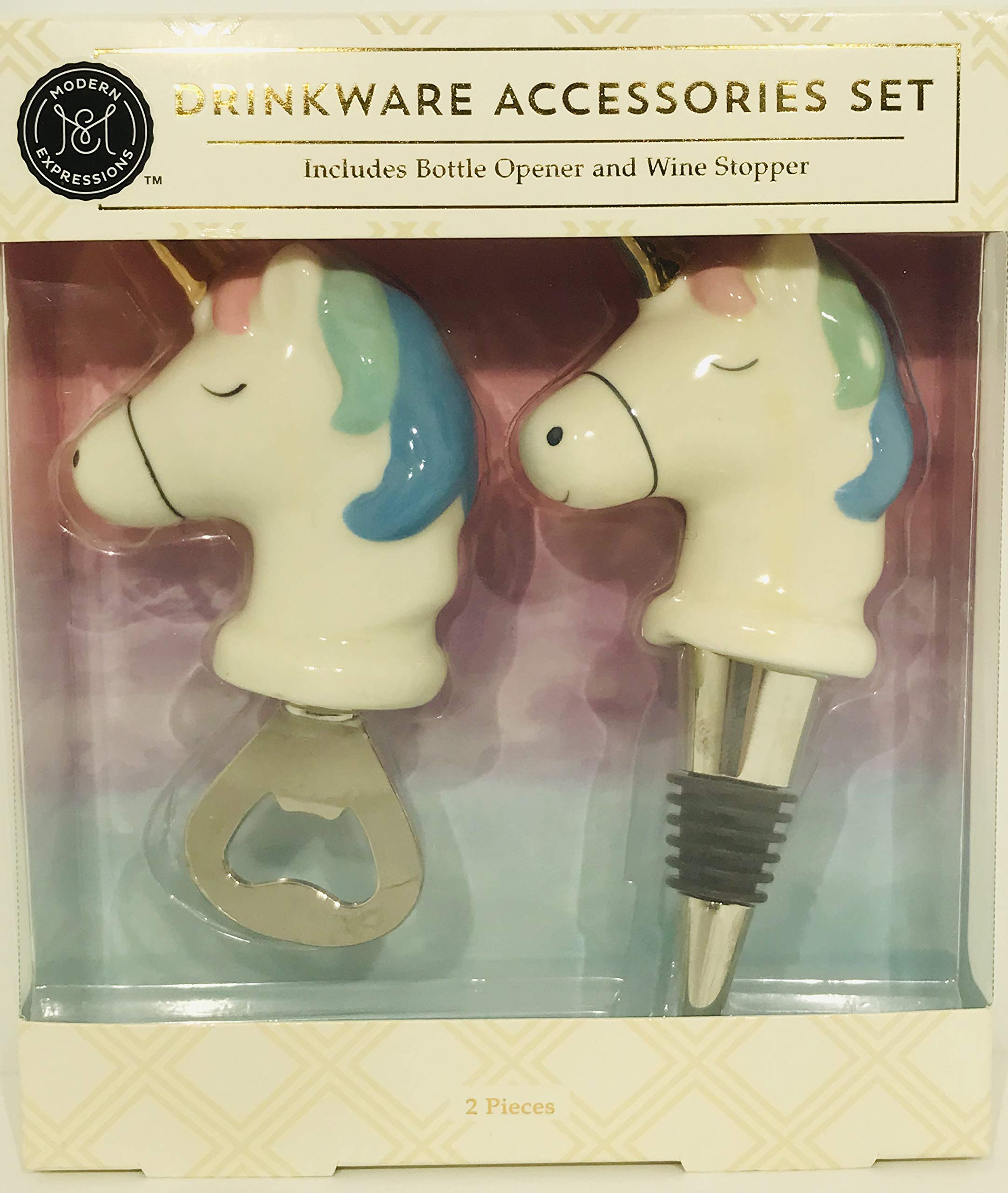 Unicorn Drinkware Accessories Set - Insulated Tumblers, Straws & Lids for Kids & Adults - Perfect for Parties, Gifts & Everyday Use