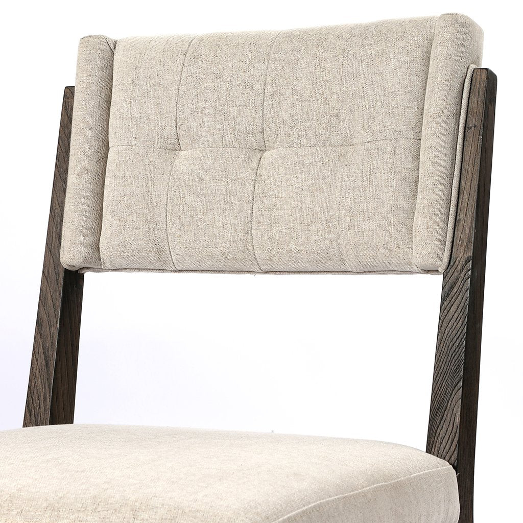 Norton Dining Chair Fulci Stone - Modern Wooden Dining Chair for Kitchen, Dining Room & Office - Comfortable & Stylish Seating Solution
