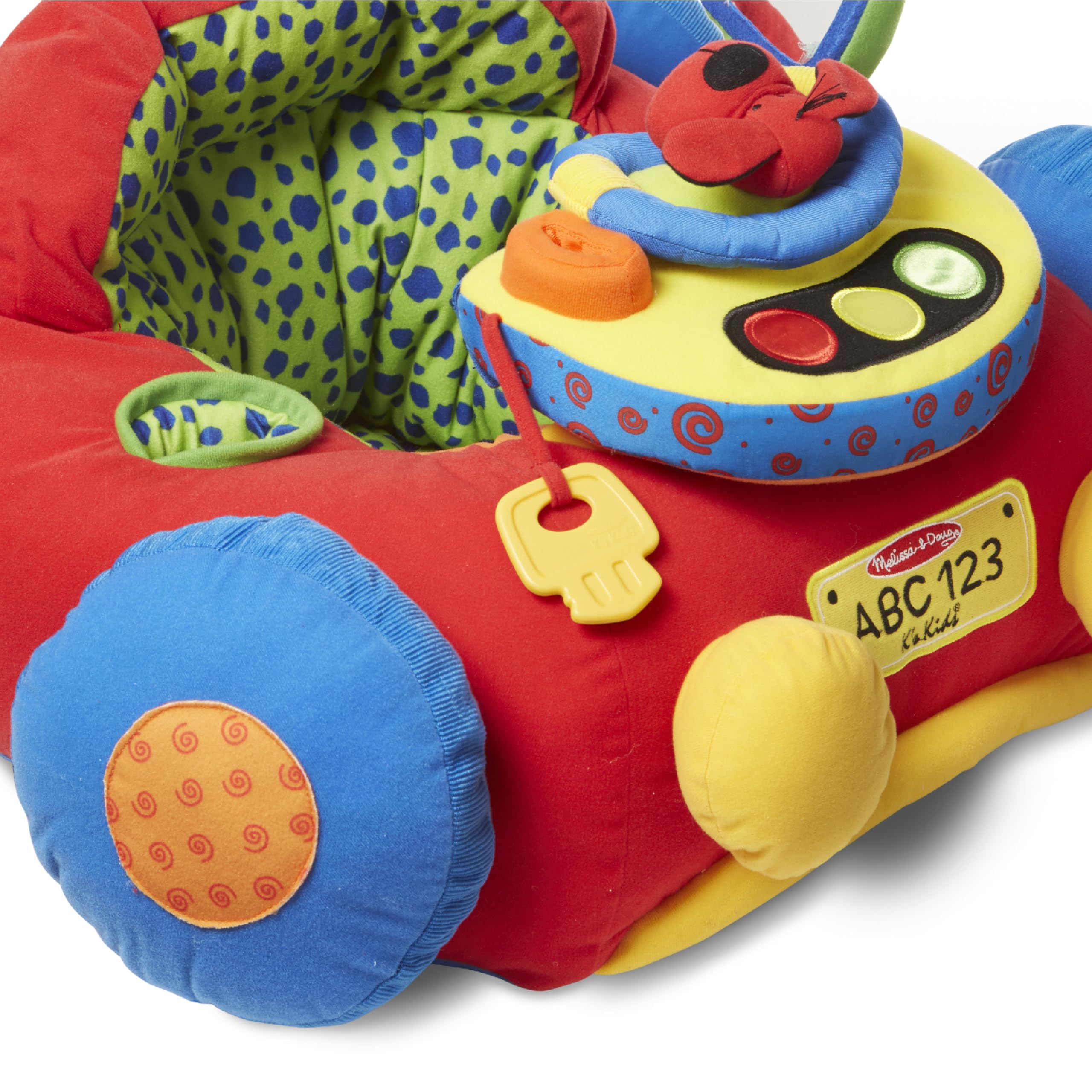 Melissa & Doug Beep-Beep & Play Activity Center - Interactive Baby Toy for Sensory Development (21