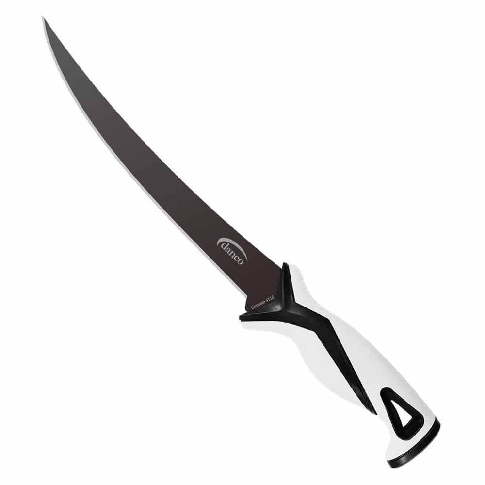 Danco White Pro Series Fillet Knives - Professional Fish Fillet Knife Set for Fishing, Hunting & Kitchen Use - Perfect for Outdoor Adventures & Home Cooking