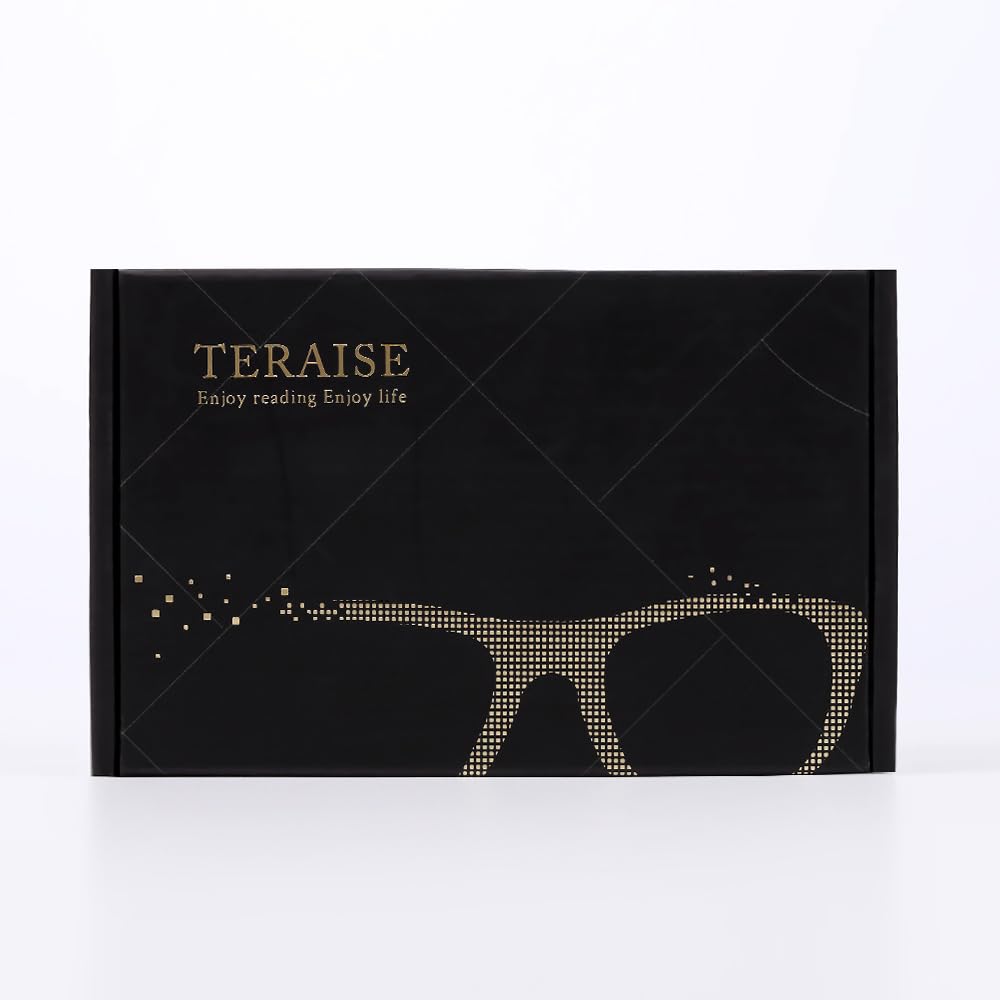 TERAISE Anti-Blue Light Reading Glasses for Men & Women - Computer Glasses with UV Protection - Perfect for Office Work, Gaming & Screen Time