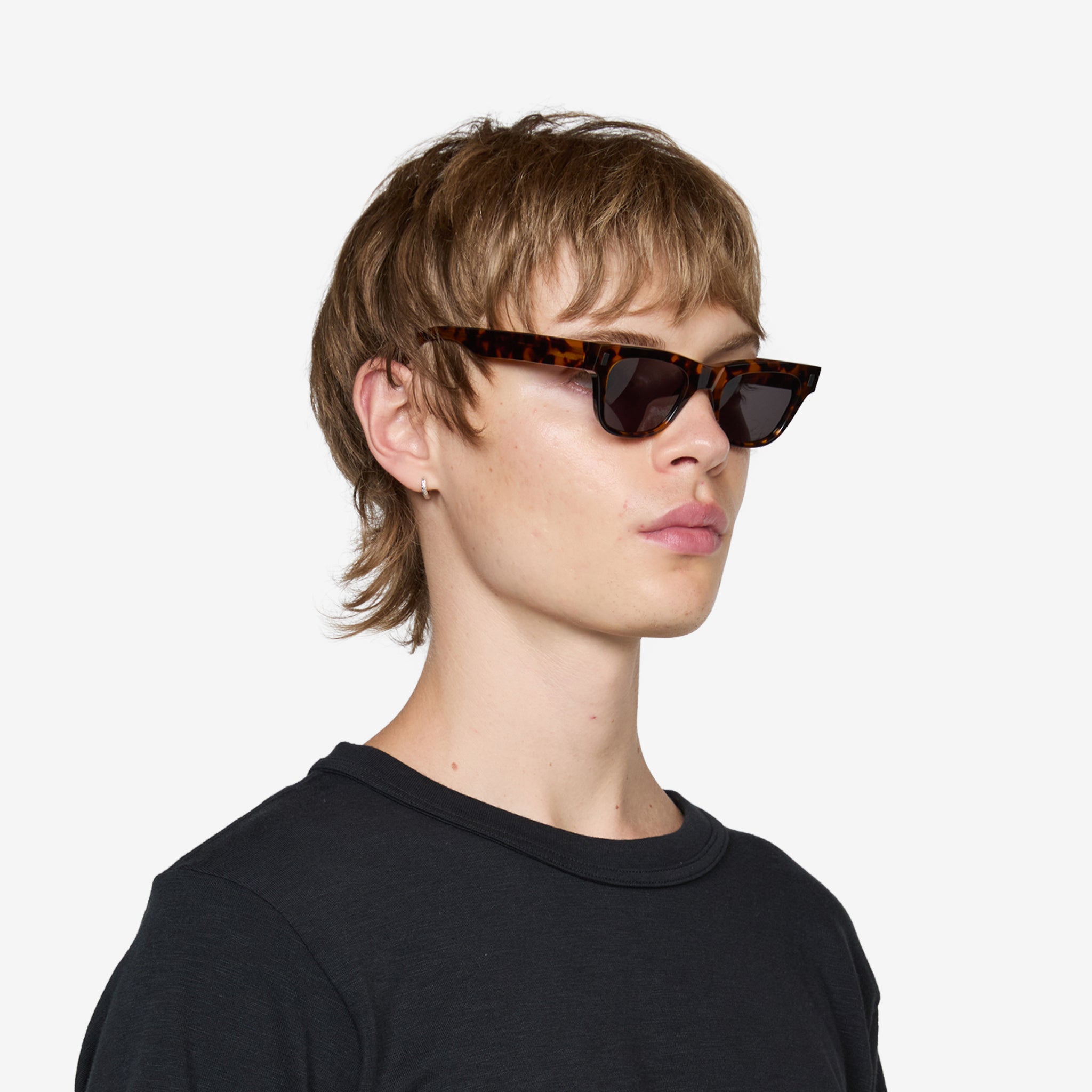 Aki Havana Sunglasses with Grey Solid Lenses - Stylish UV Protection Shades for Men & Women - Perfect for Beach, Driving, and Outdoor Activities