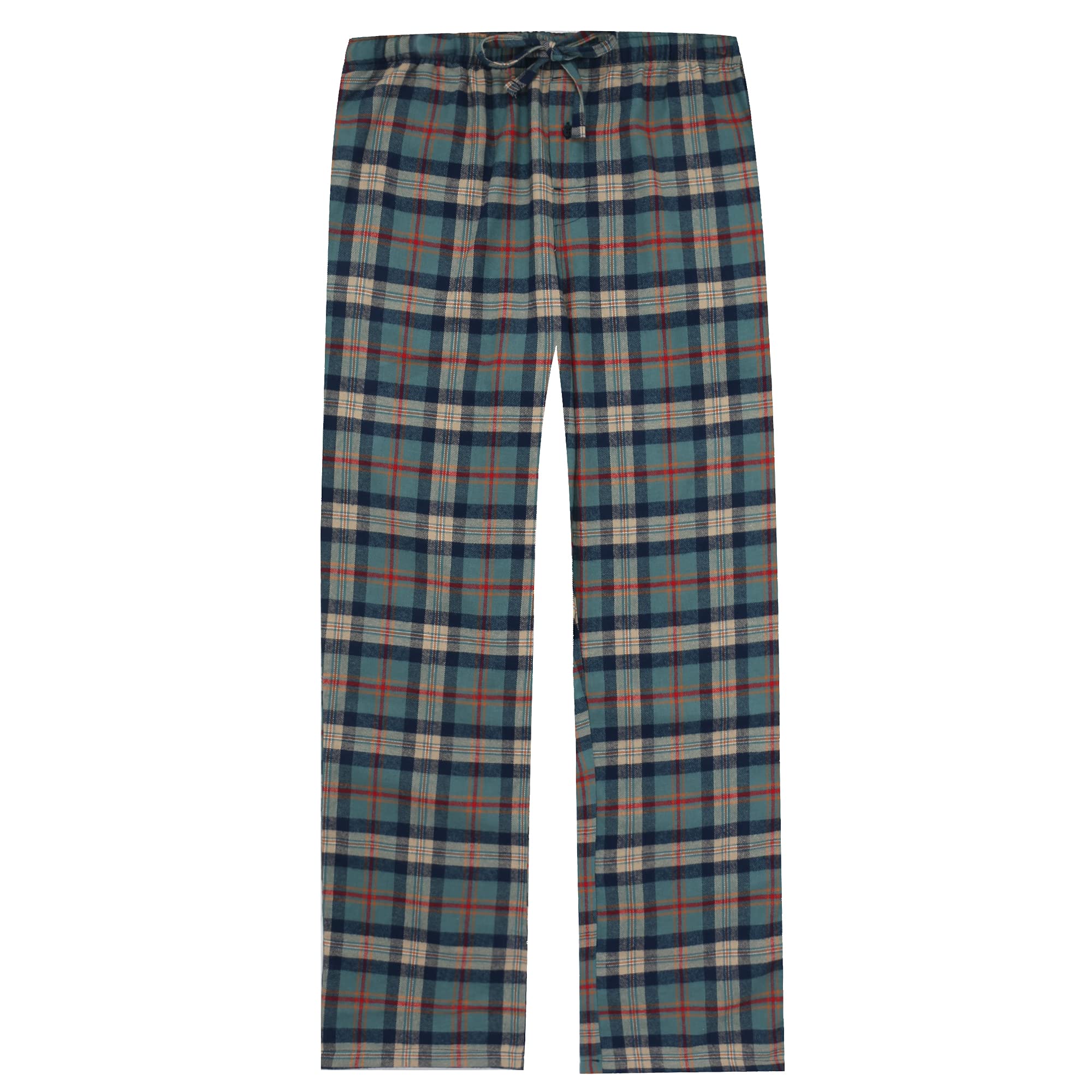 Premium Twin Boat Men's Pajama Pants - 100% Cotton Flannel Lounge Pants for Men | Soft & Comfortable Sleepwear for Relaxing at Home, Lounging or Travel