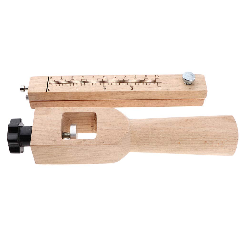 Adjustable Wooden Strips & Straps Cutter - Precision Leather Craft Cutting Tool for DIY Projects, Belt Making & Leatherworking (Perfect for Crafters & Professionals)