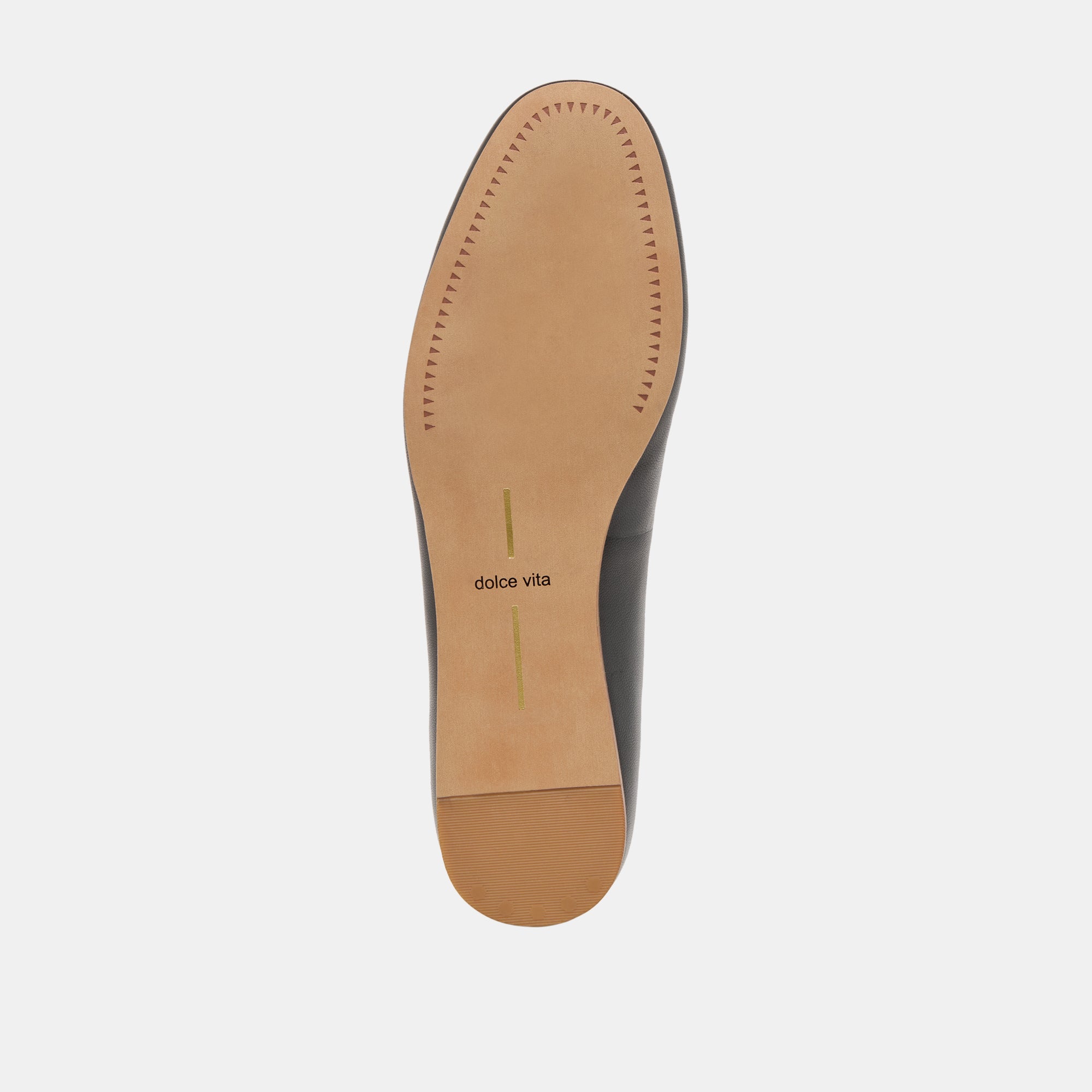 Baiden Women's Black Leather Ballet Flats - Comfortable & Stylish Shoes for Work, Casual Wear & Travel