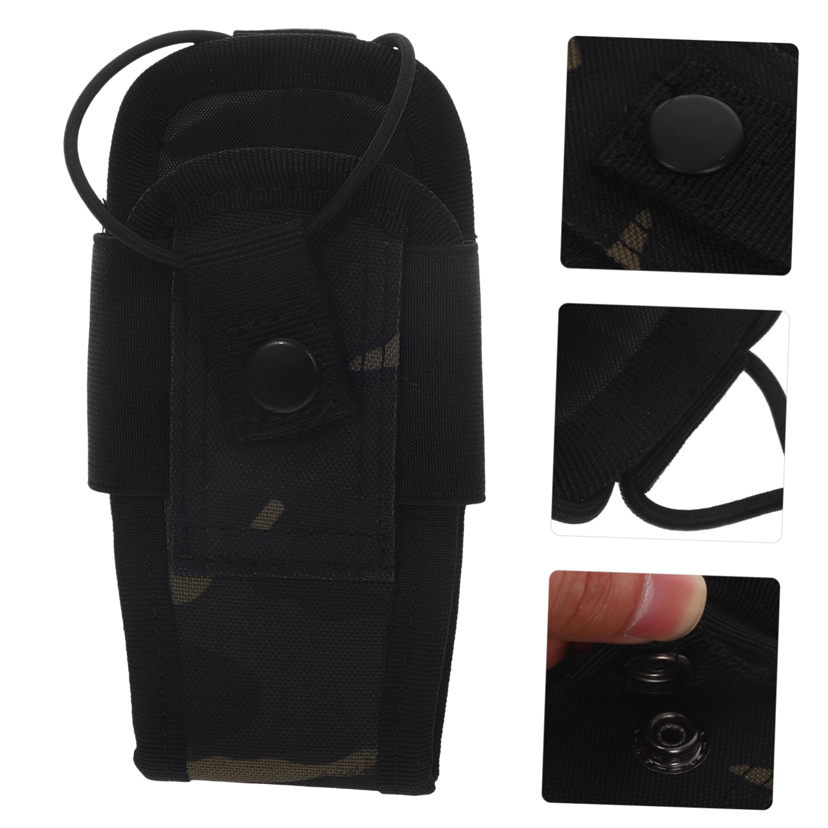 PHENOFICE Multi-Function Waist Bag for Camping - Waterproof Cell Phone Holder & Radio Pouch - Perfect for Hiking, Outdoor Adventures & Travel Accessories