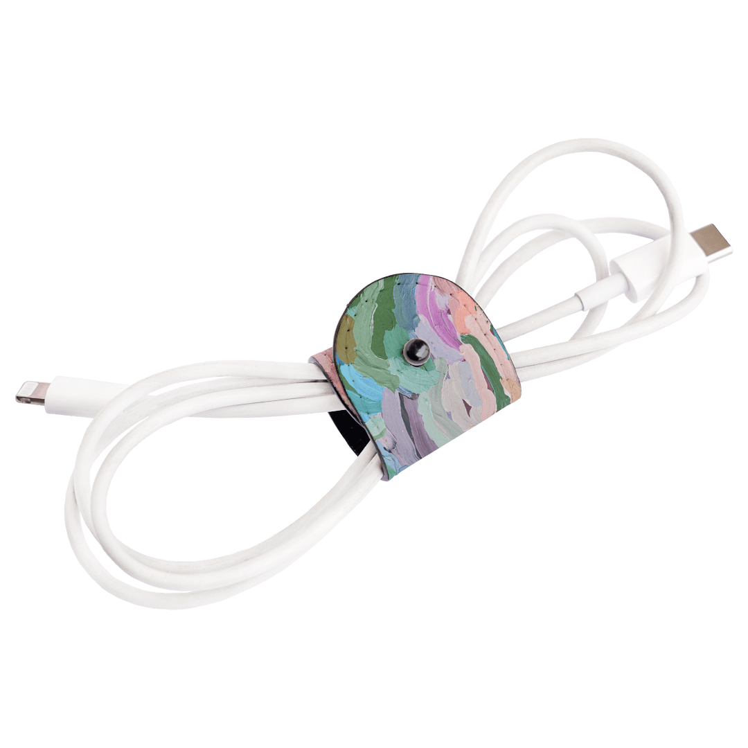 LeapFrog Cable Wrap - Durable Cable Organizer for Home & Office - Perfect for Managing Cords, Wires & Chargers - Ideal for Desk, TV & Computer Setup