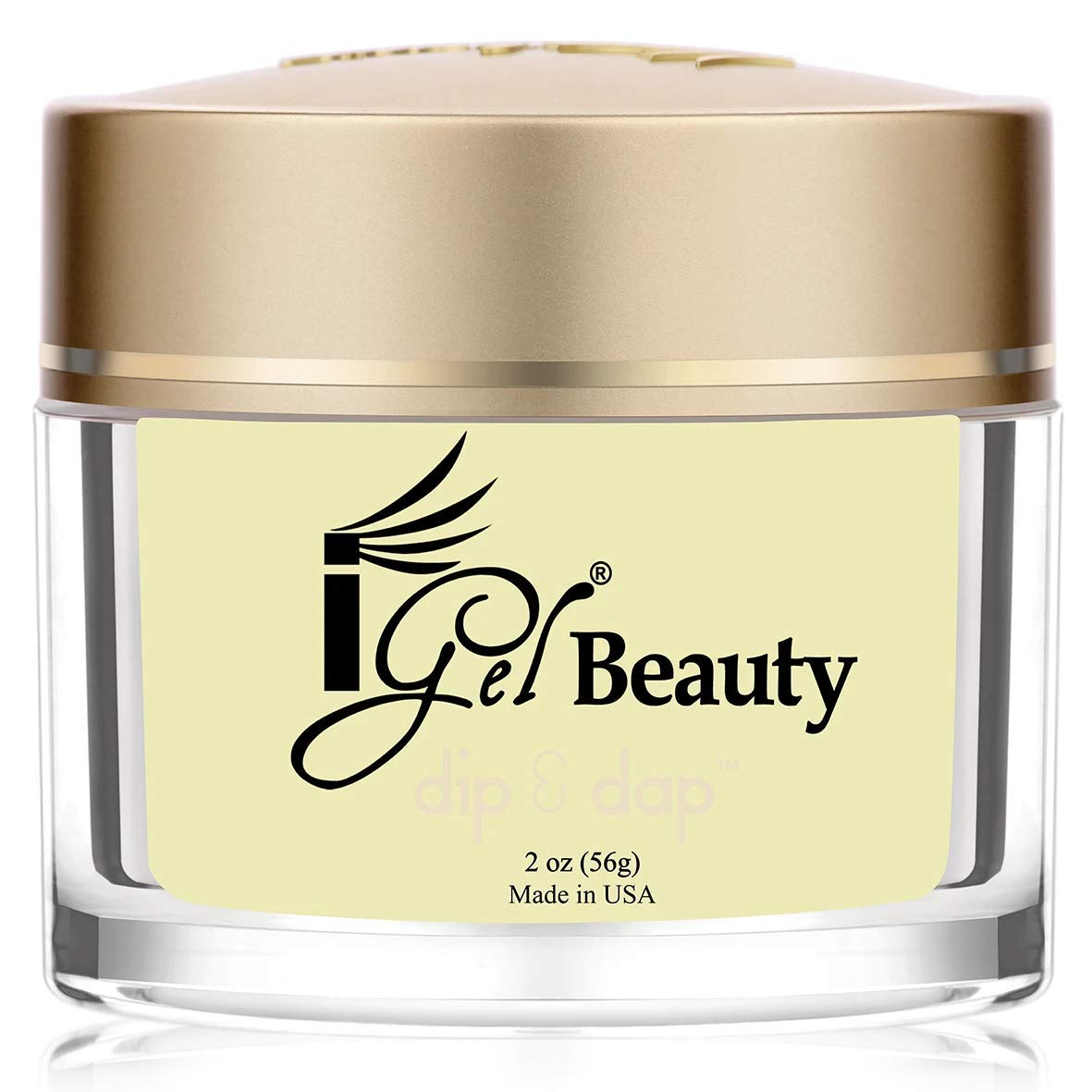 iGel 100% Pure Nail Acrylic Powder - DD184 Buttercup for Dip Nails & Manicures