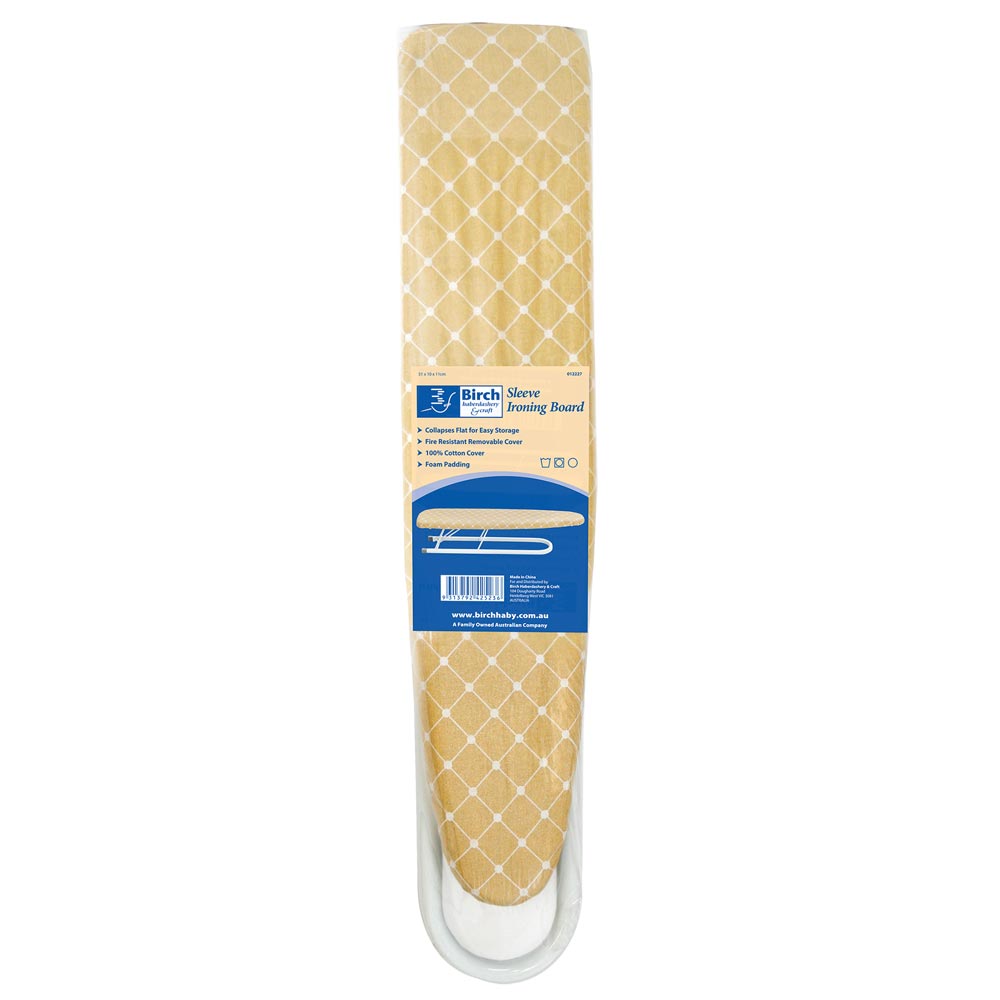 Premium Birch Ironing Board - 50x10cm, Durable & Lightweight for Home, Laundry Room, and Travel Use
